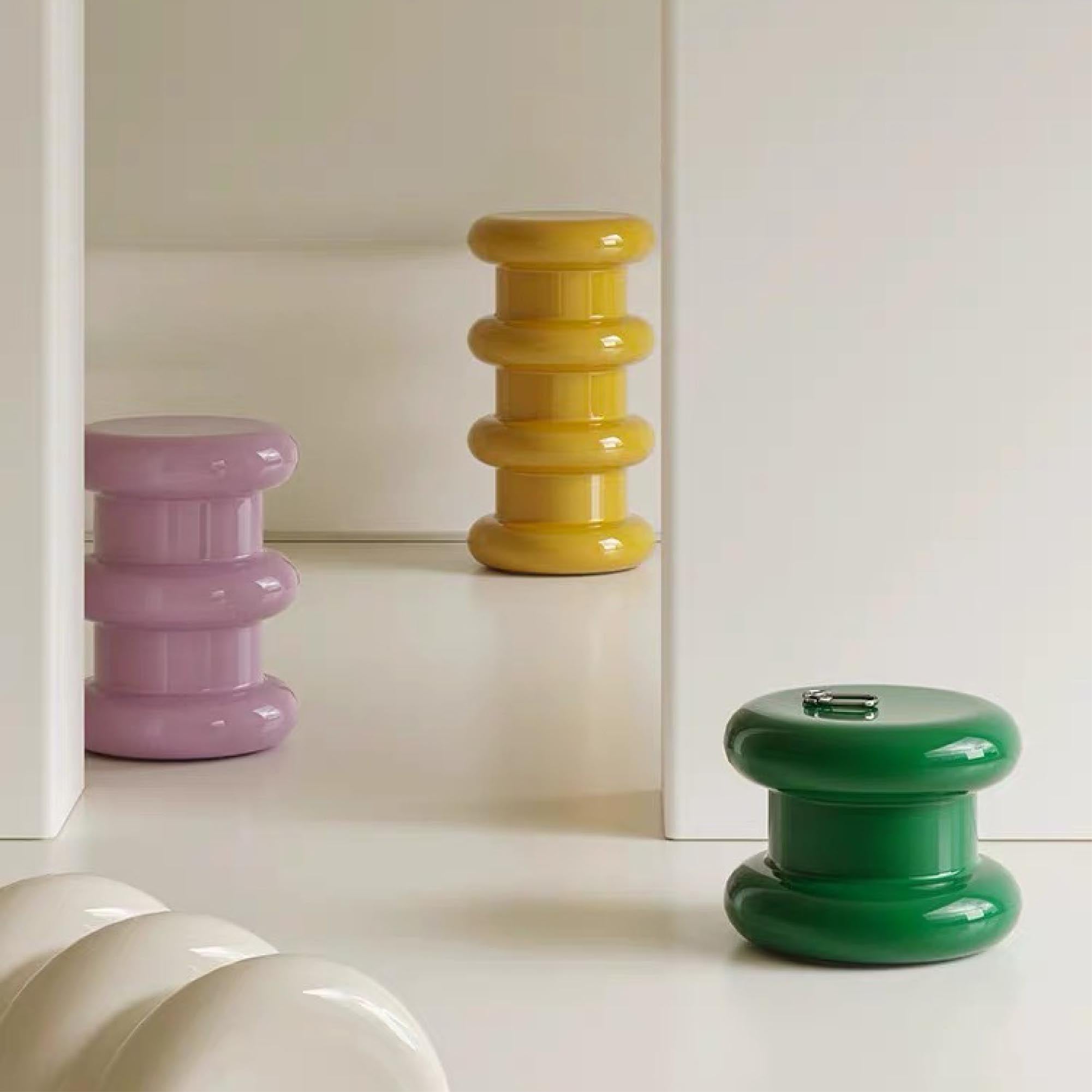 Stacked Bubble Side Table (Single)
