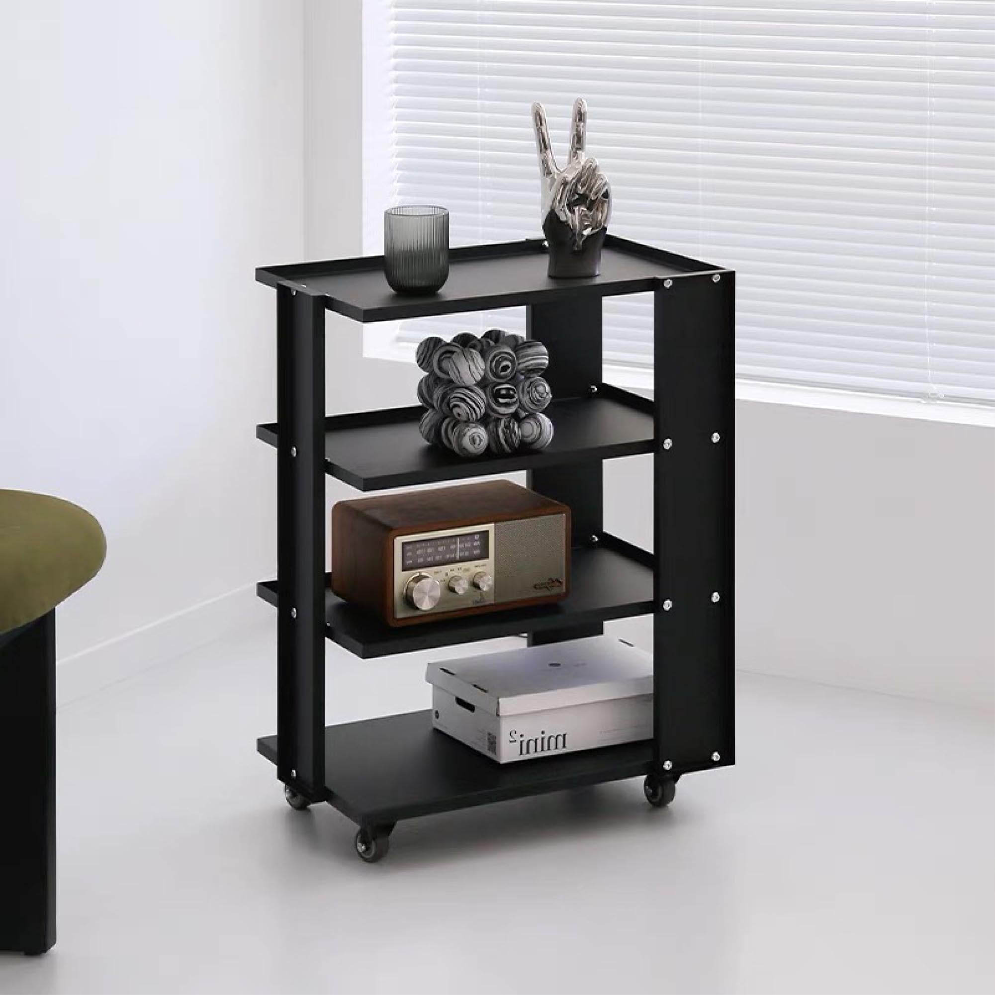 Plane Metal Organizer with Wheels