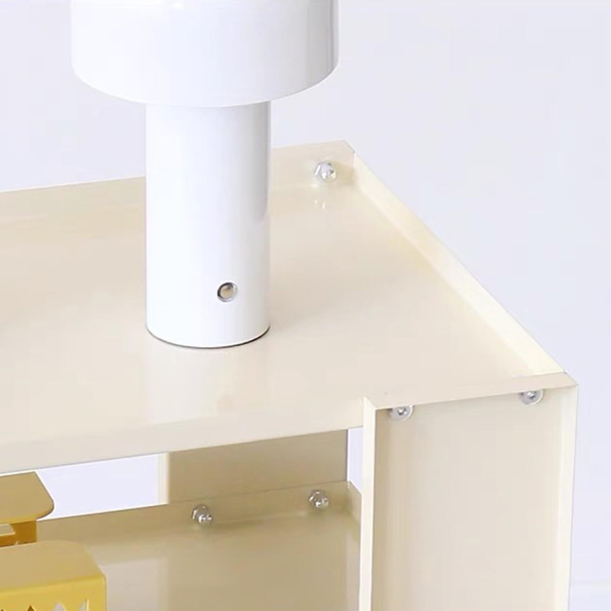 Plane Metal Organizer with Wheels