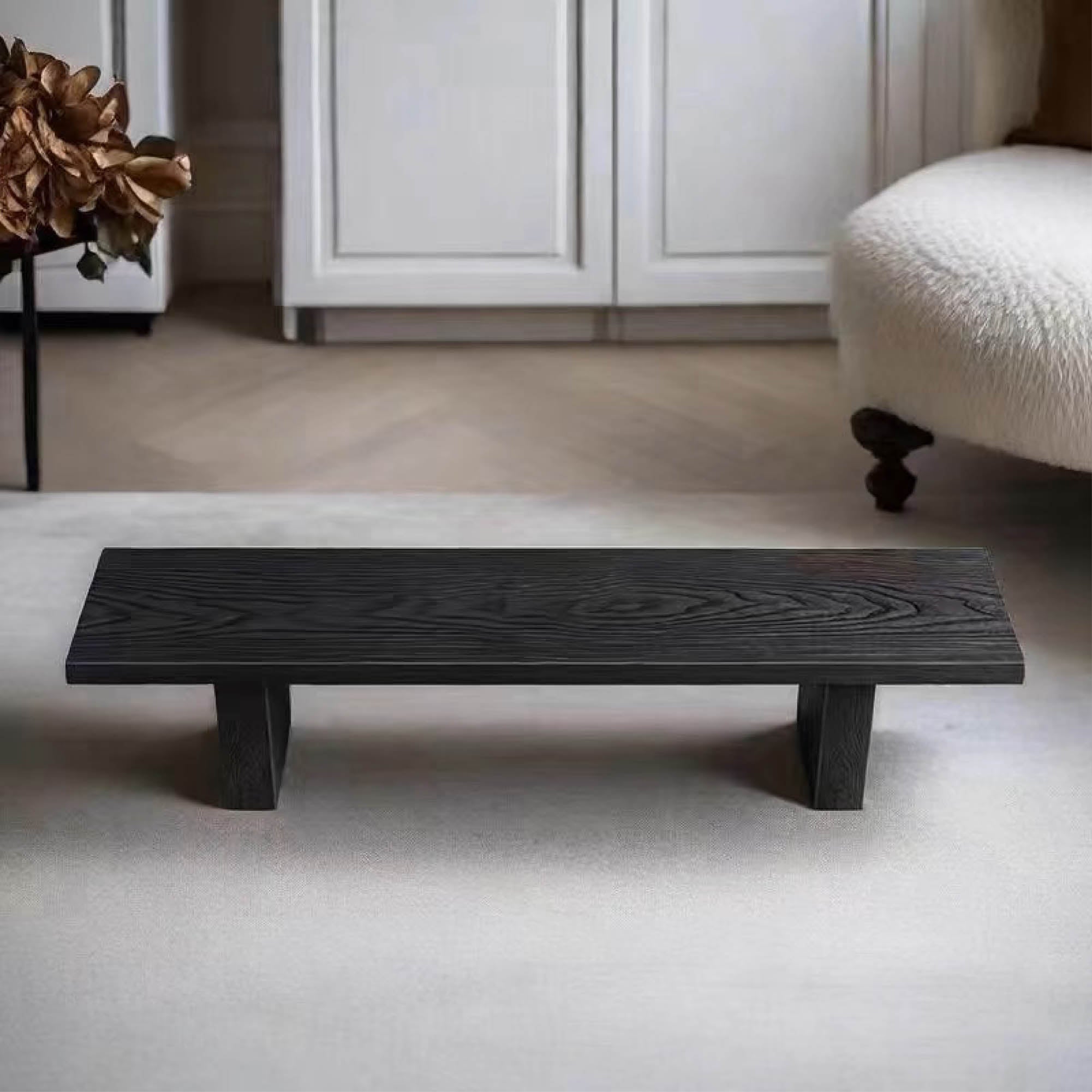HEWN Wooden Bench