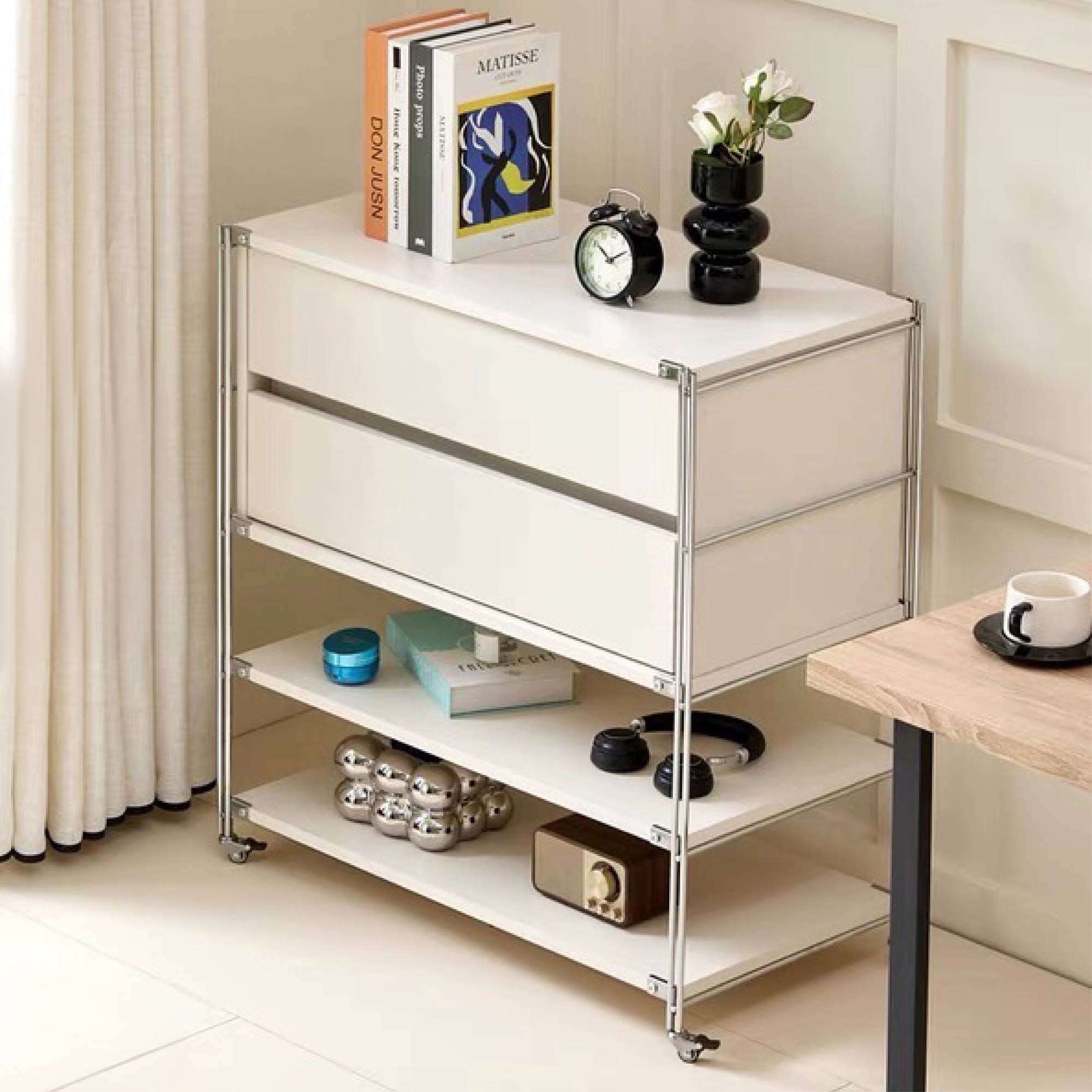 GRATH Storage Cabinet with Wheels (Drawer)