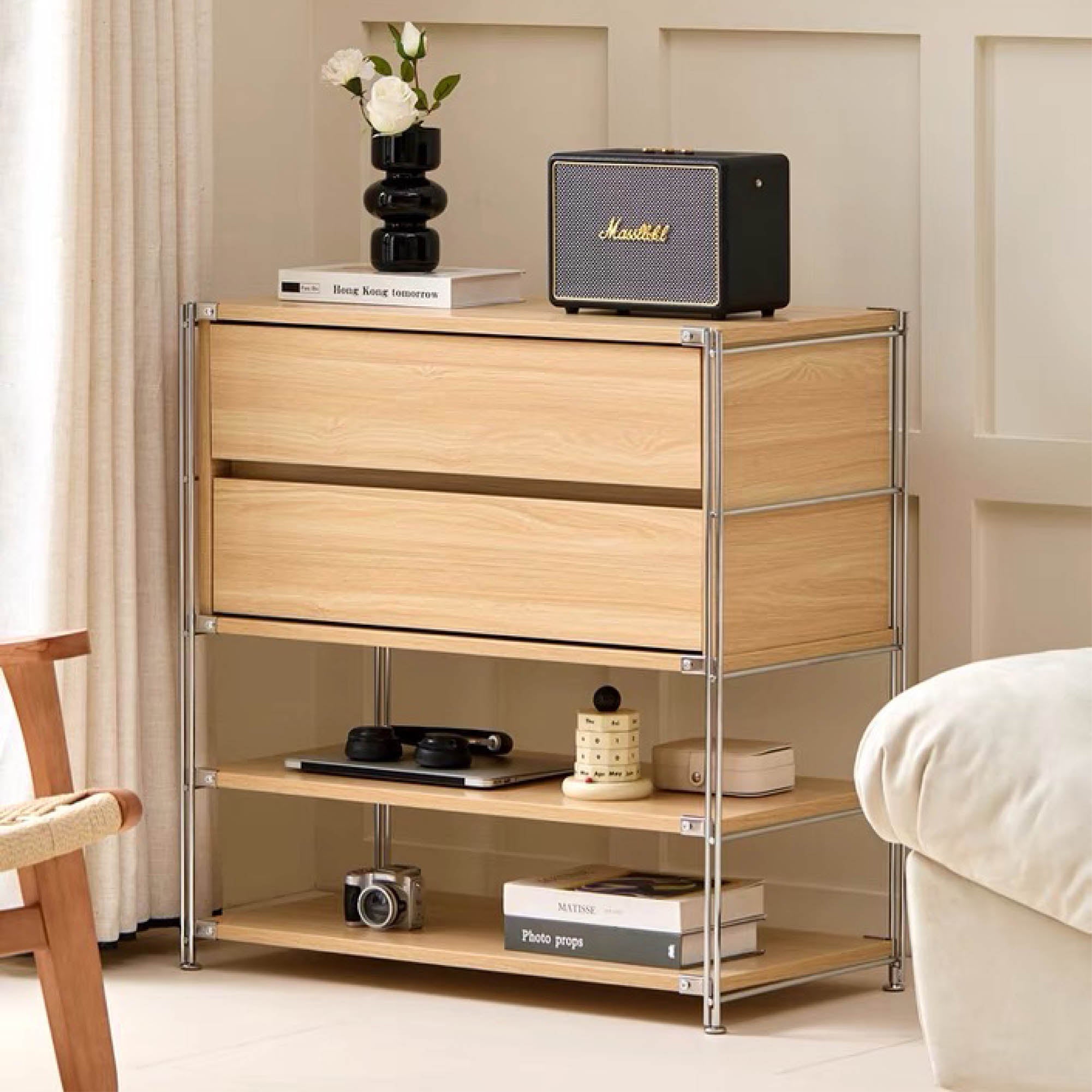 GRATH Storage Cabinet with Wheels (Drawer)