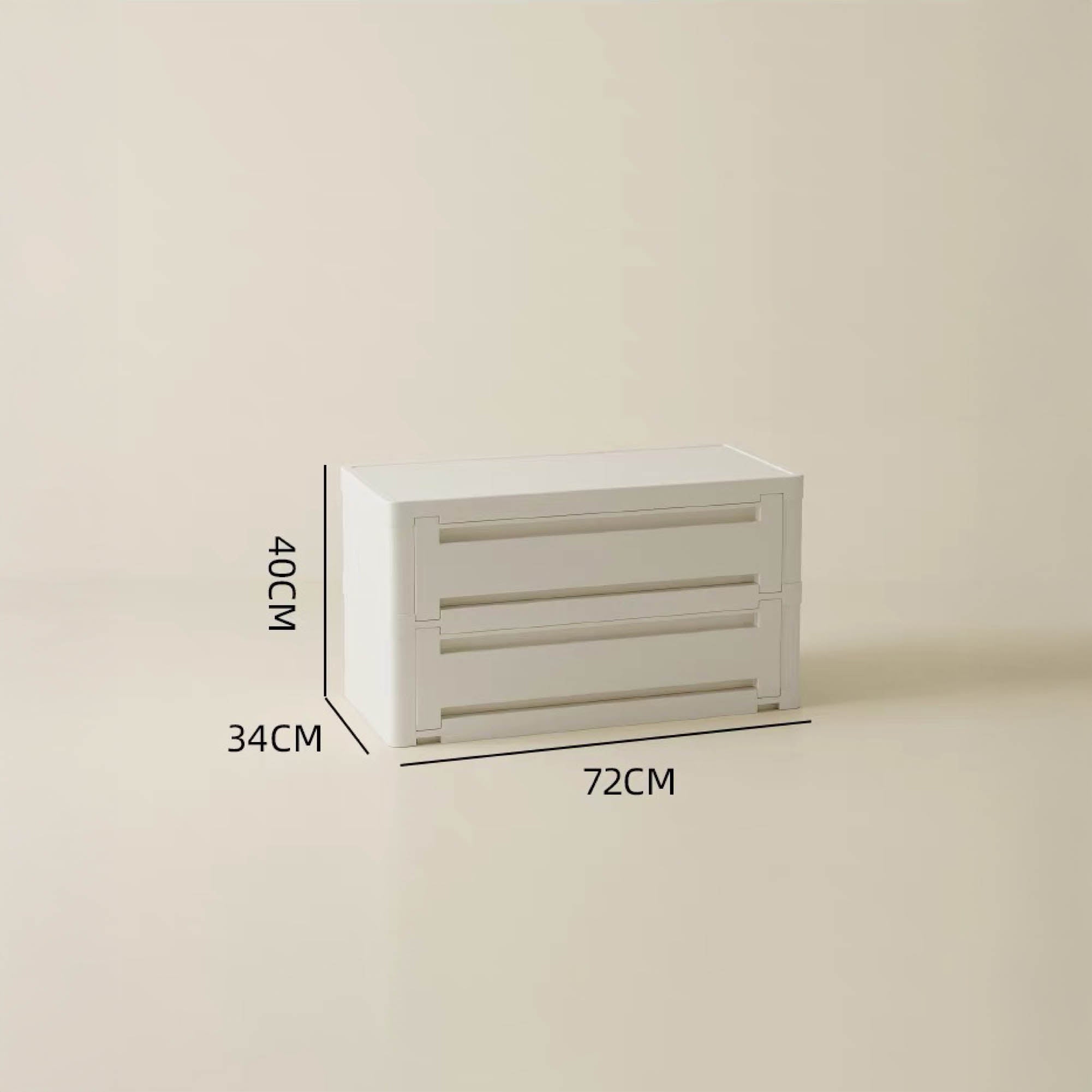 COLE Stackable Storage Cabinet (2 Tier)