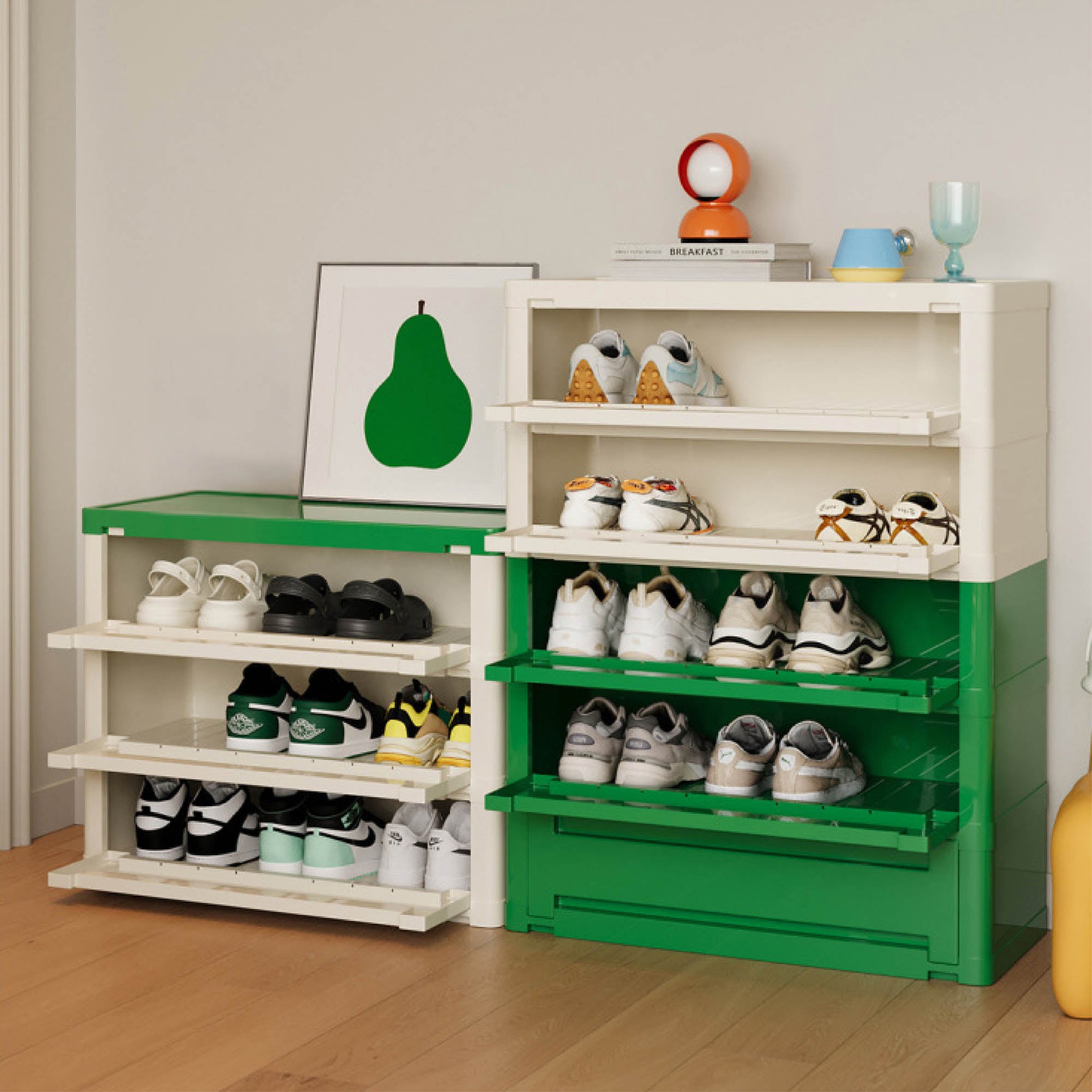 COLE Stackable Storage Cabinet (3 Tier)