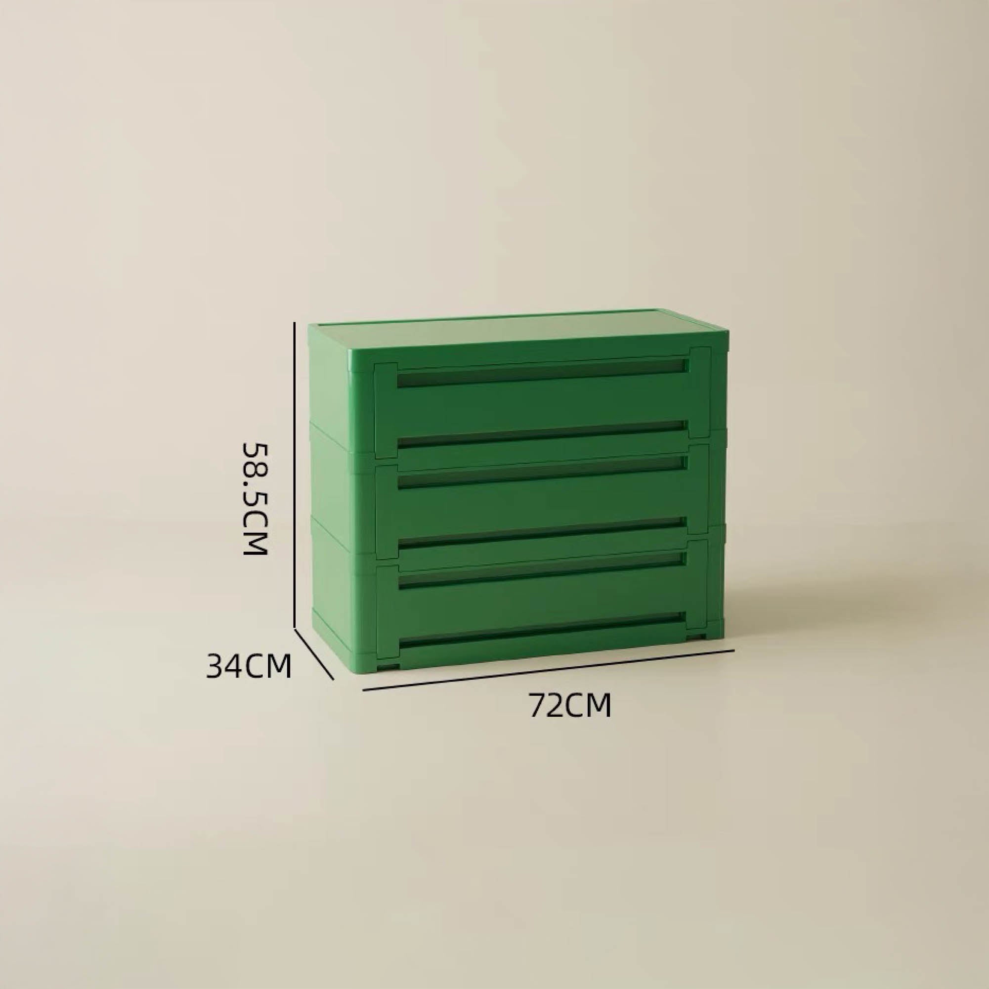 COLE Stackable Storage Cabinet (3 Tier)