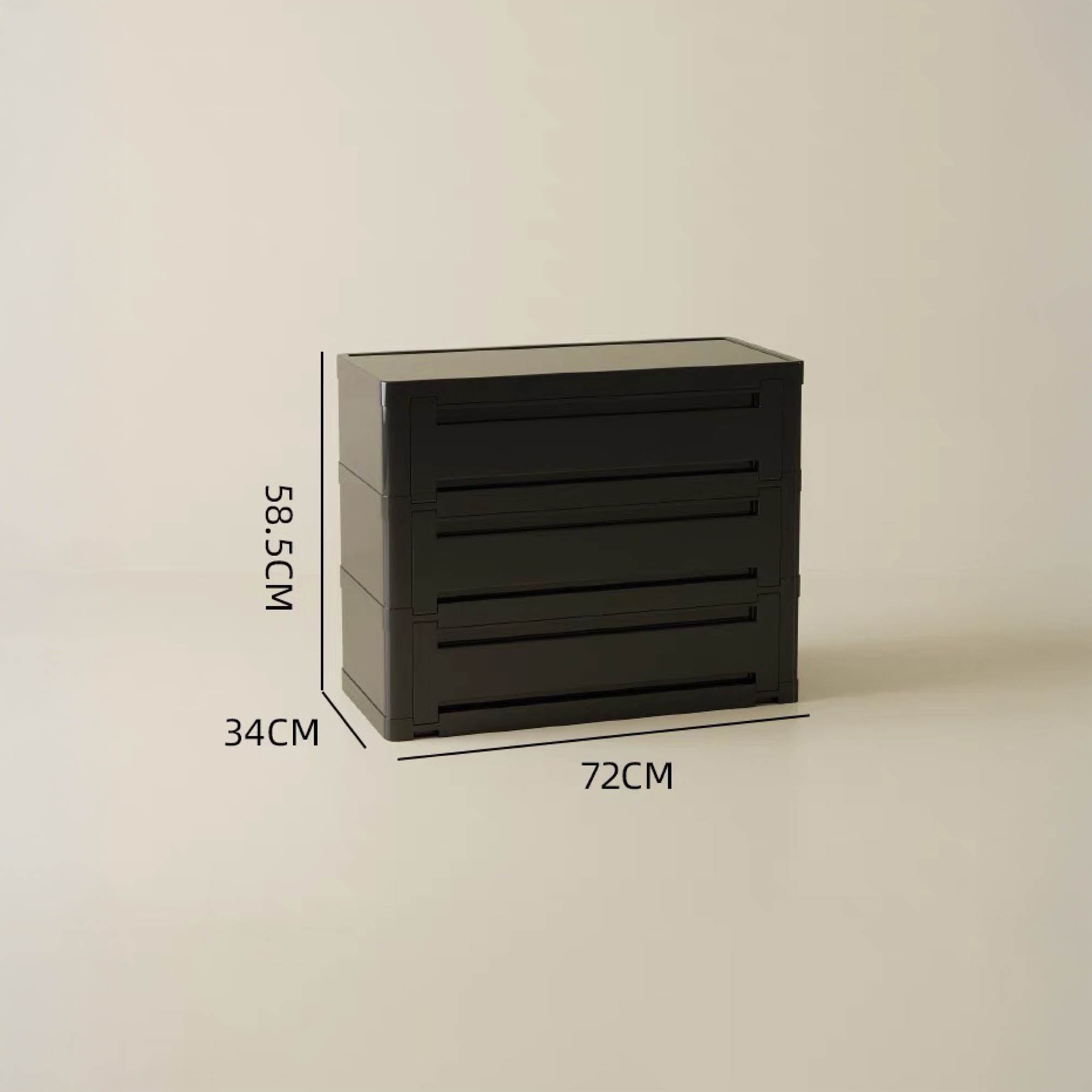 COLE Stackable Storage Cabinet (3 Tier)