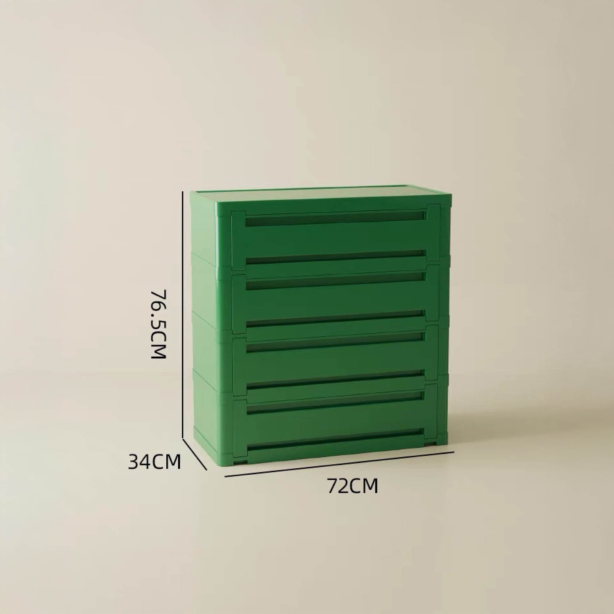 COLE Stackable Storage Cabinet (4 Tier)
