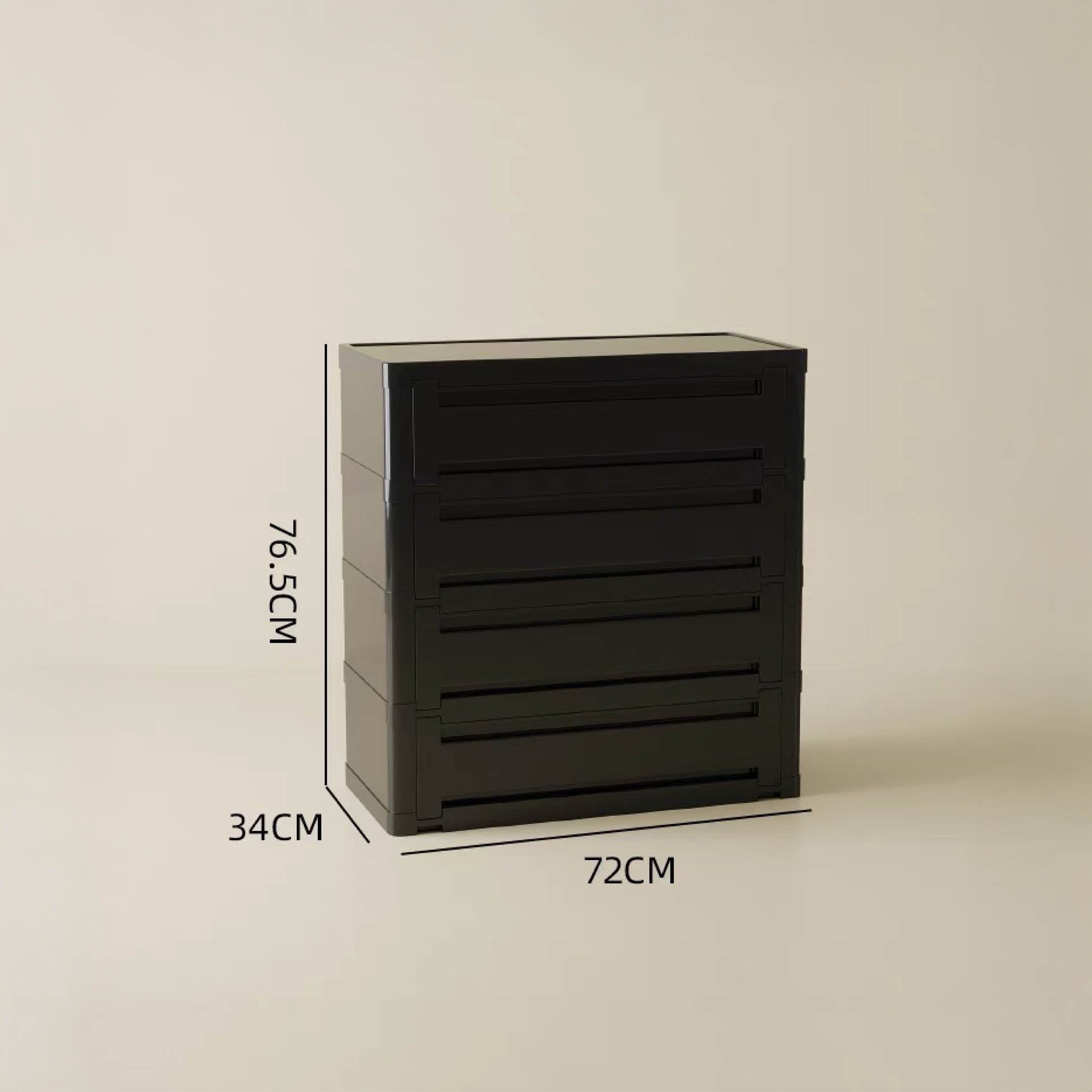 COLE Stackable Storage Cabinet (4 Tier)
