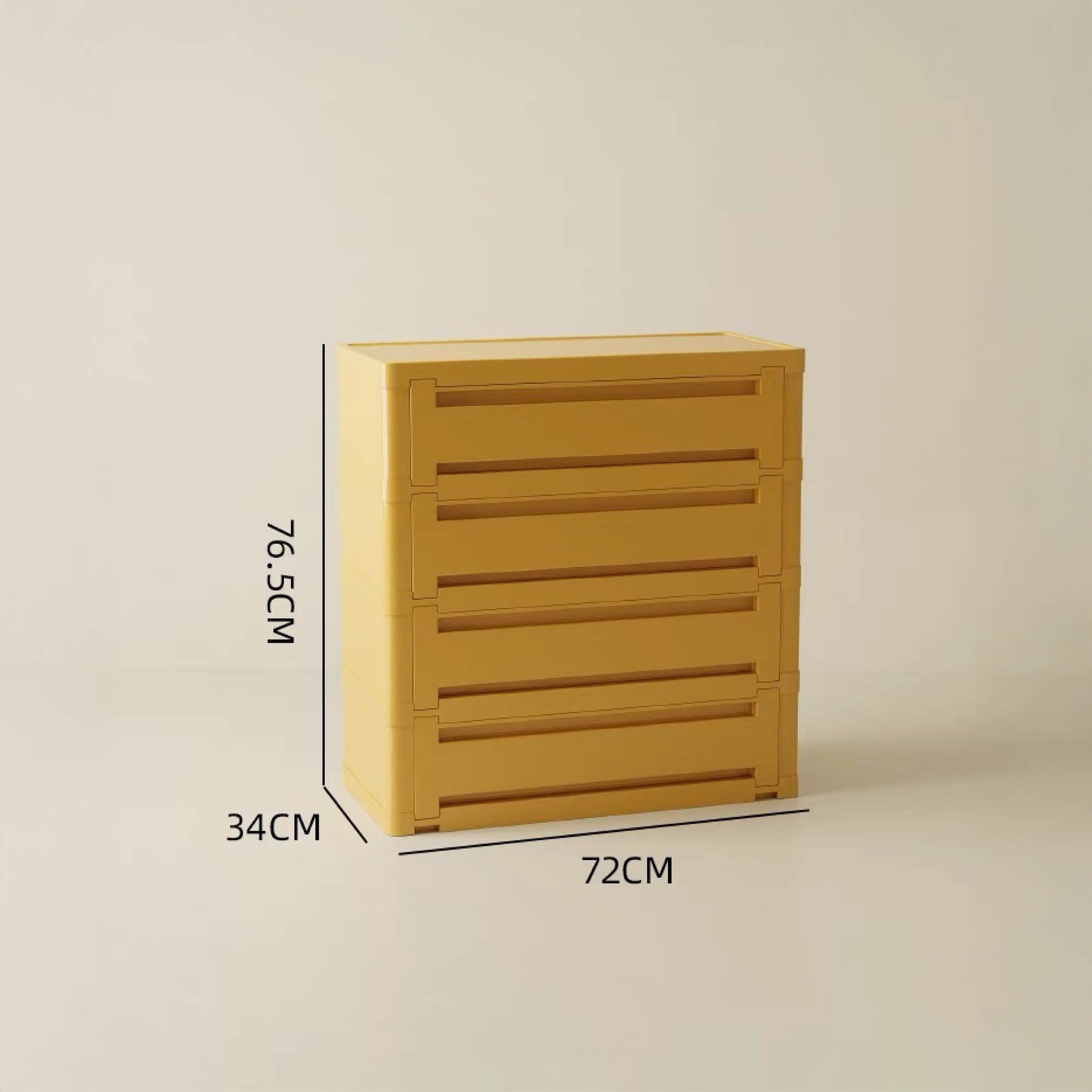 COLE Stackable Storage Cabinet (4 Tier)