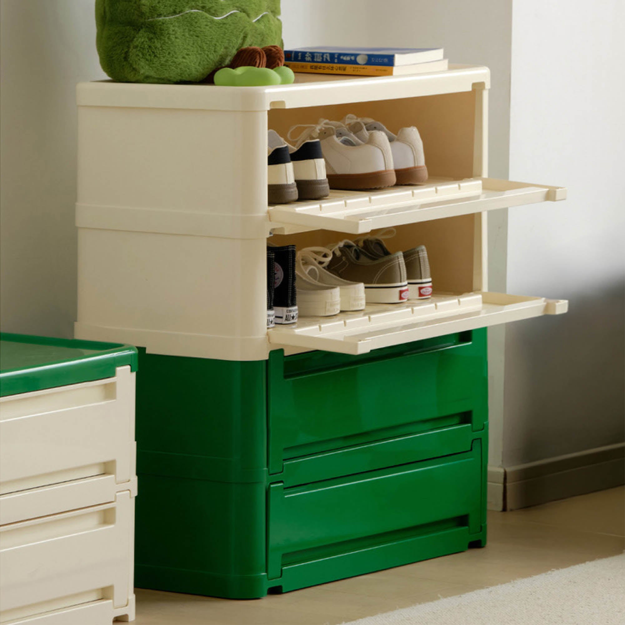 COLE Stackable Storage Cabinet (3 Tier)