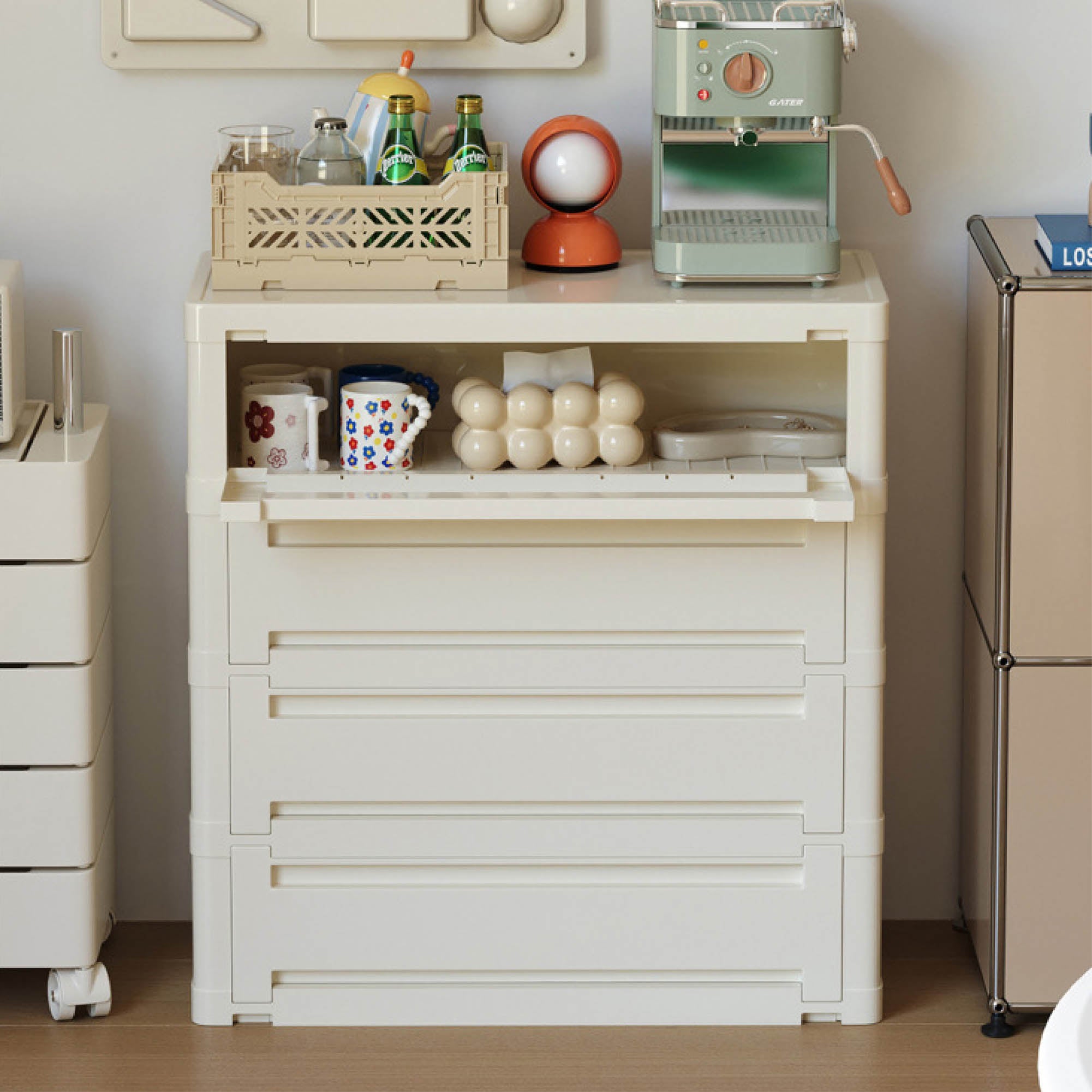 COLE Stackable Storage Cabinet (3 Tier)