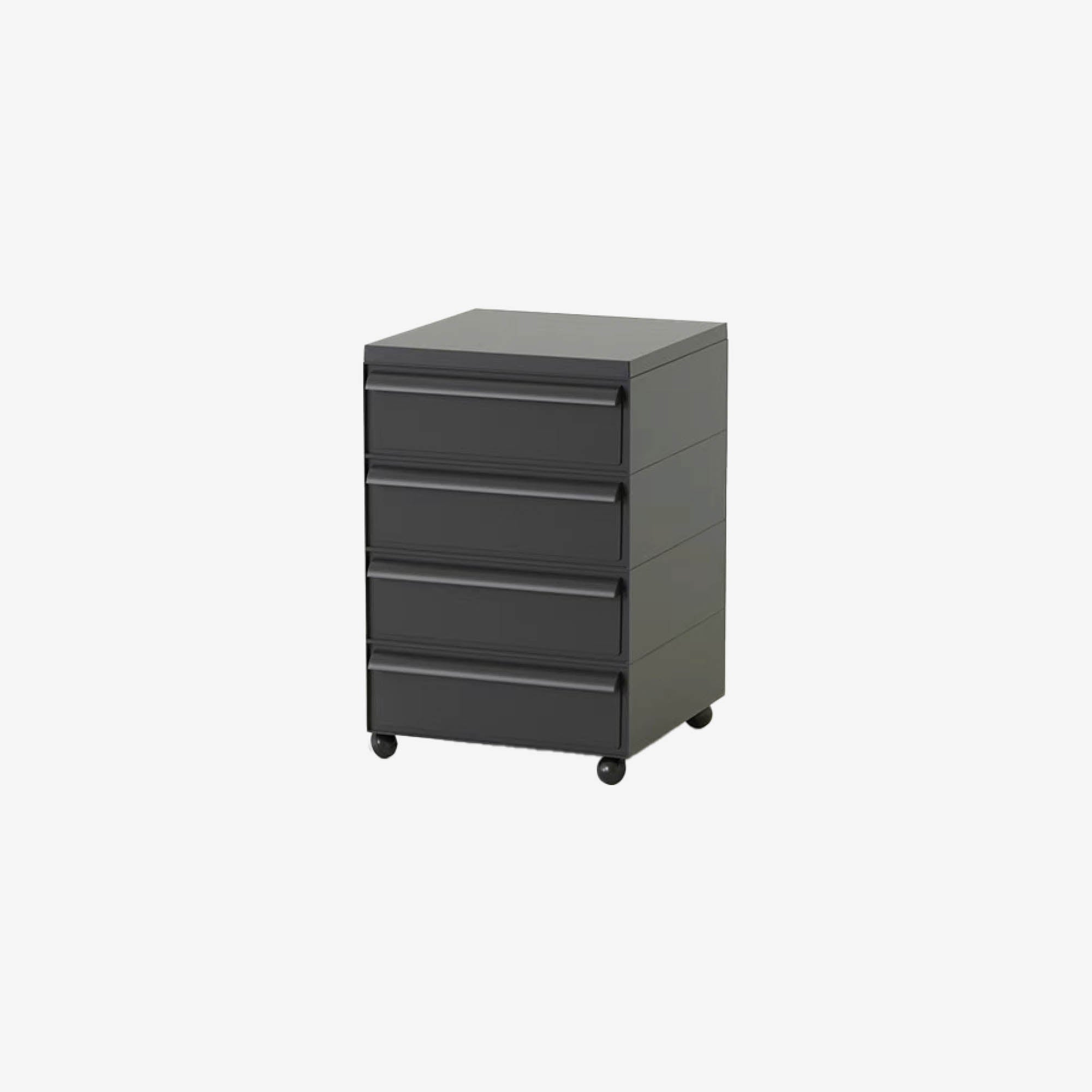 BYRON Mobile Storage Cabinet with Wheels (4 Tier)