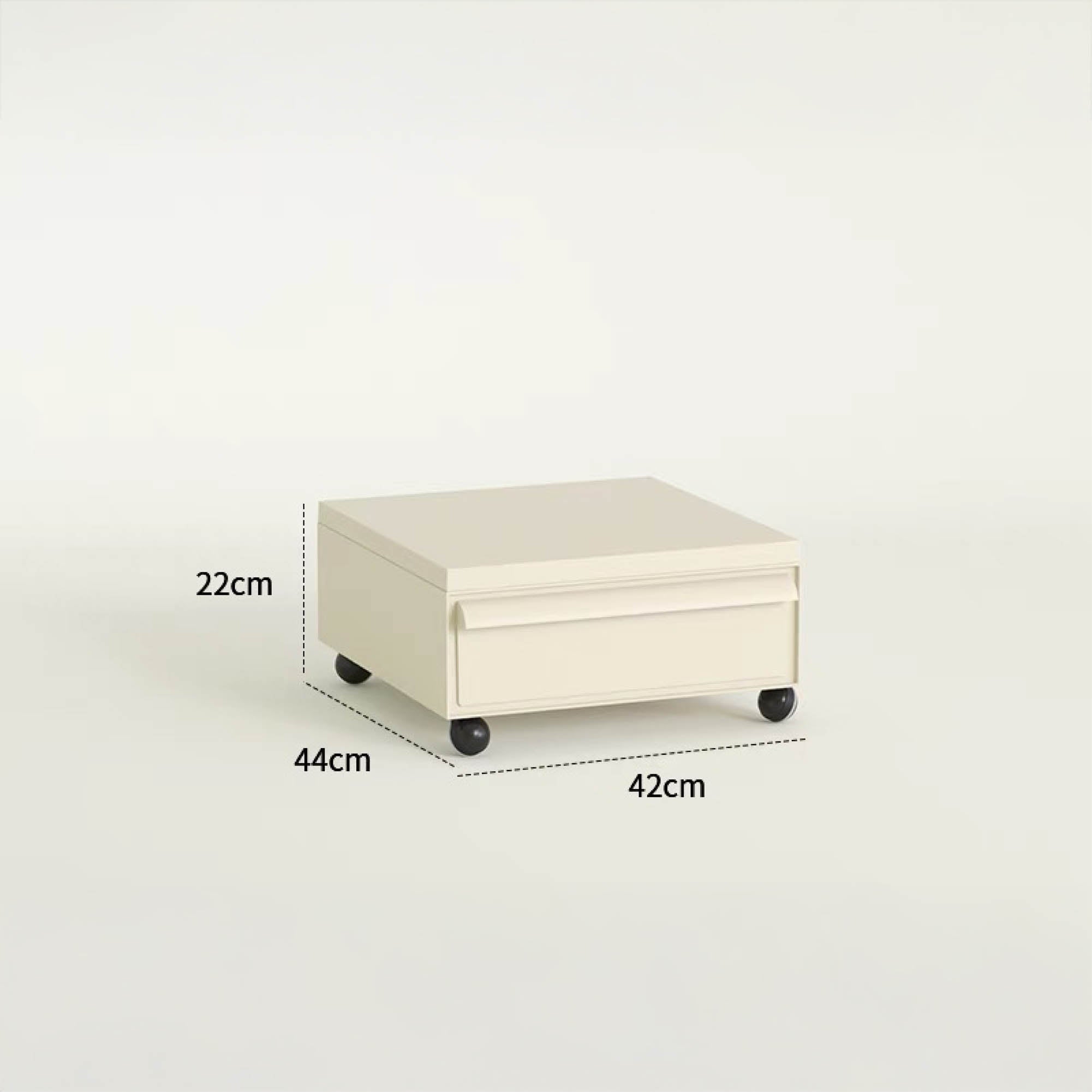 BYRON Mobile Storage Cabinet with Wheels (1 Tier)