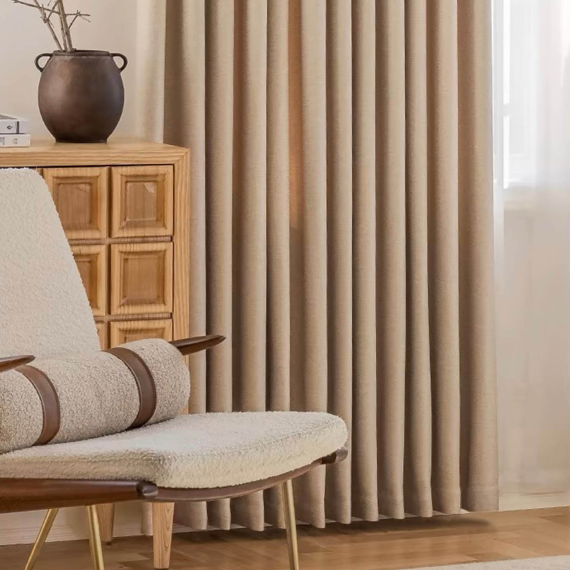 Linen Room Darkening Curtains