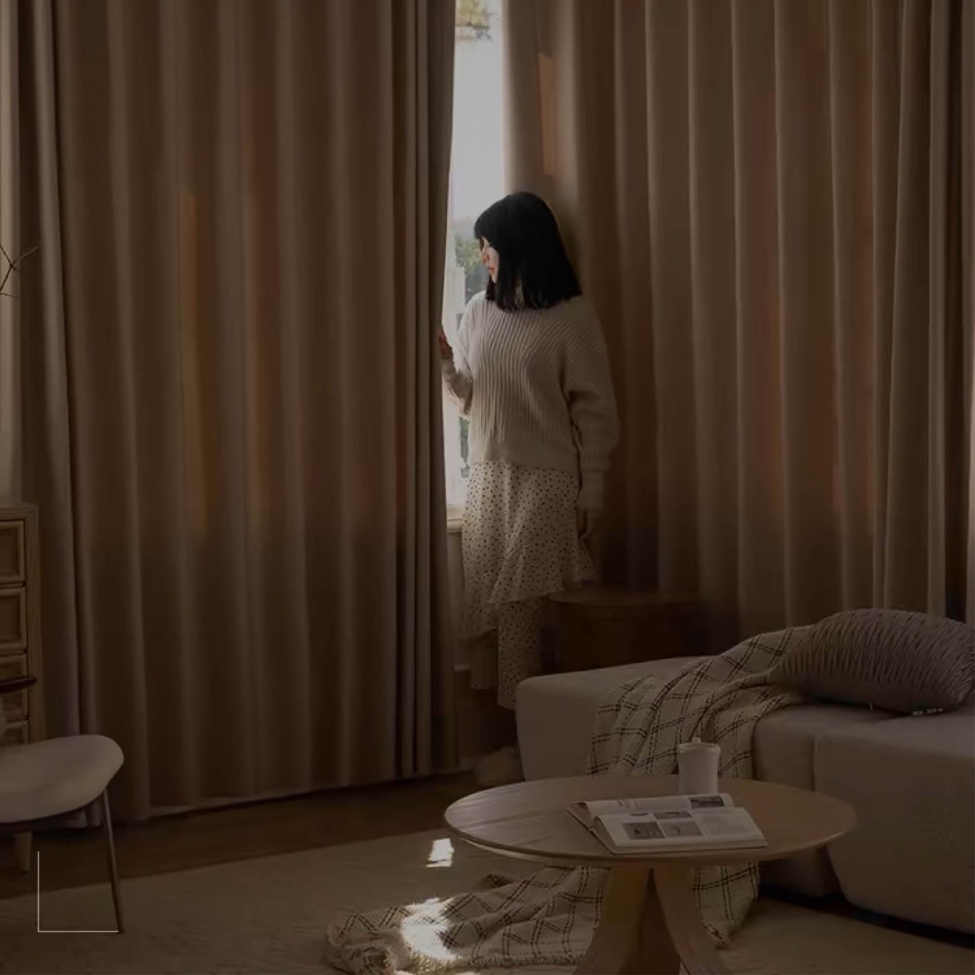 Linen Room Darkening Curtains