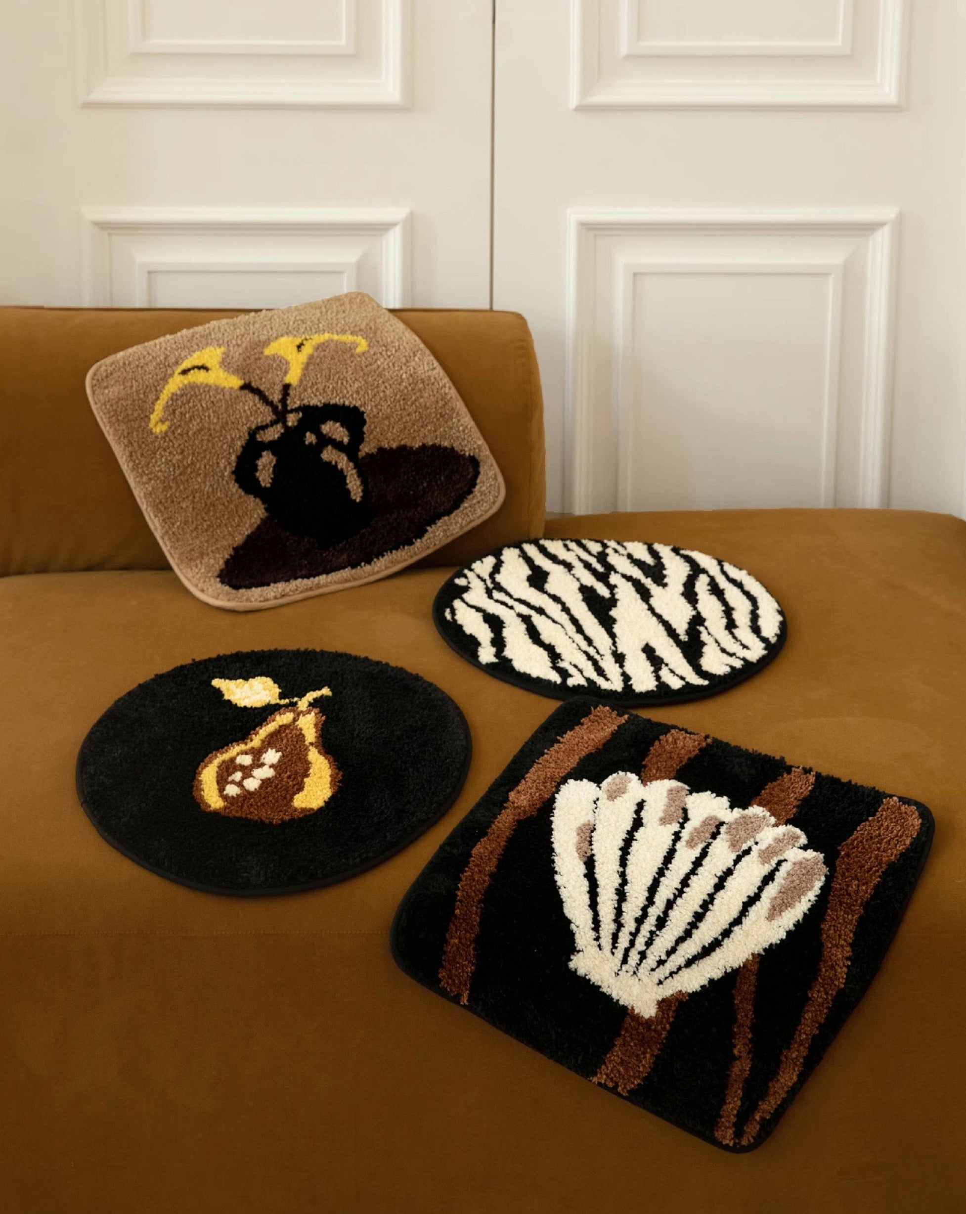 Floral Sand Seat Cushion