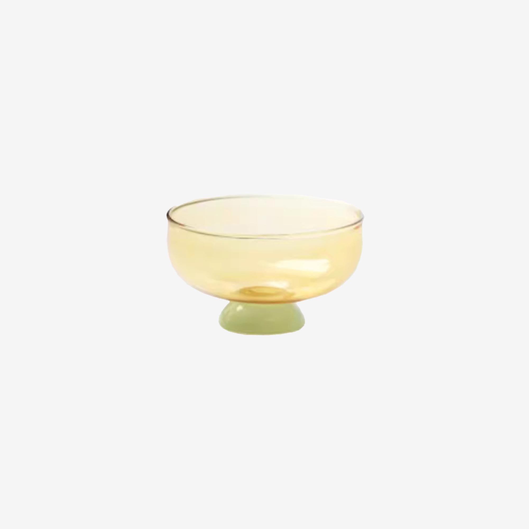 Color Glass Bowl