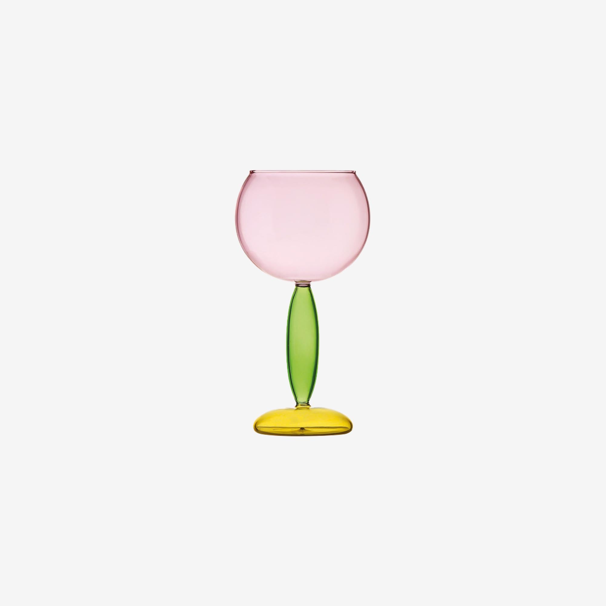 Round Wine Glass