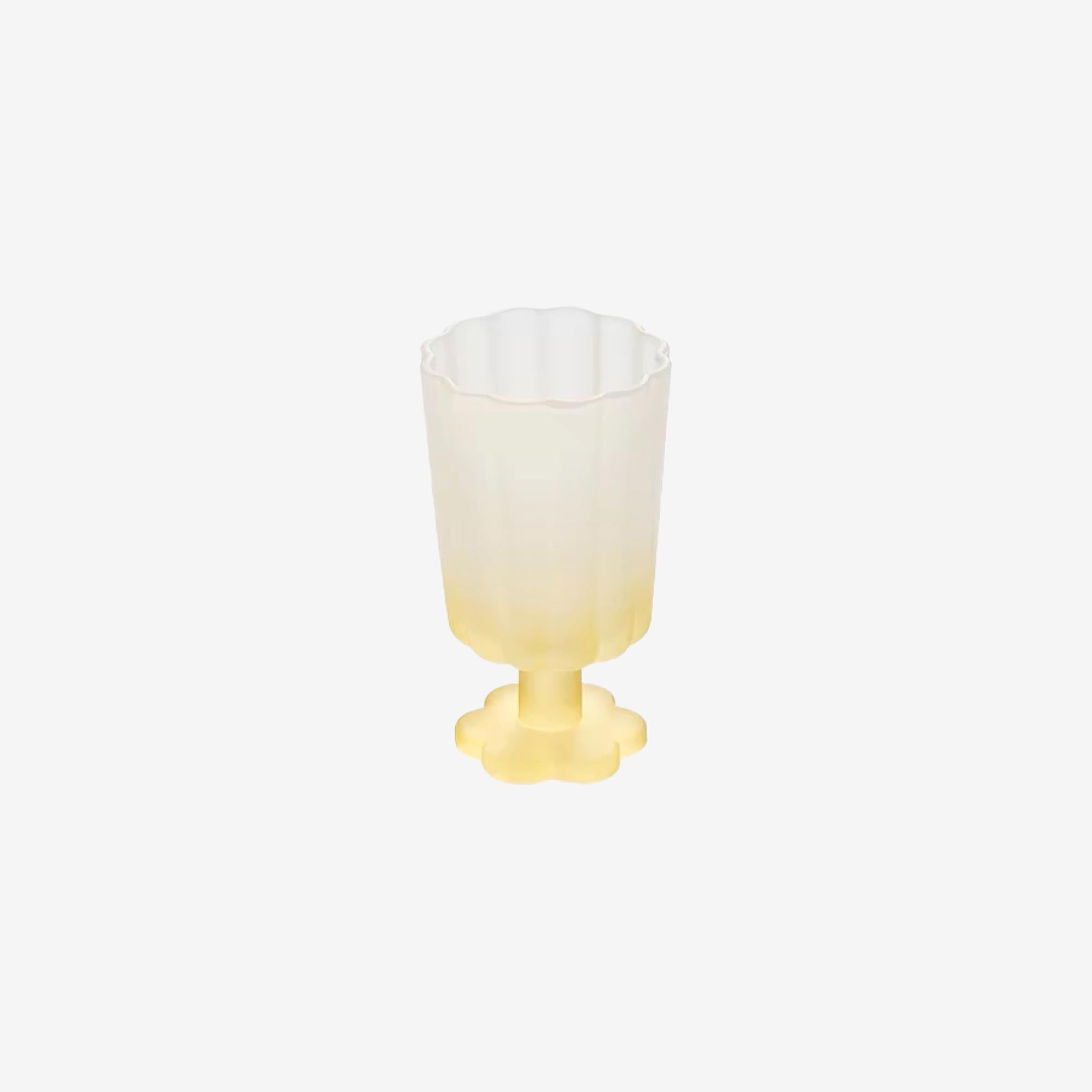 Flower Gradient Base Goblet