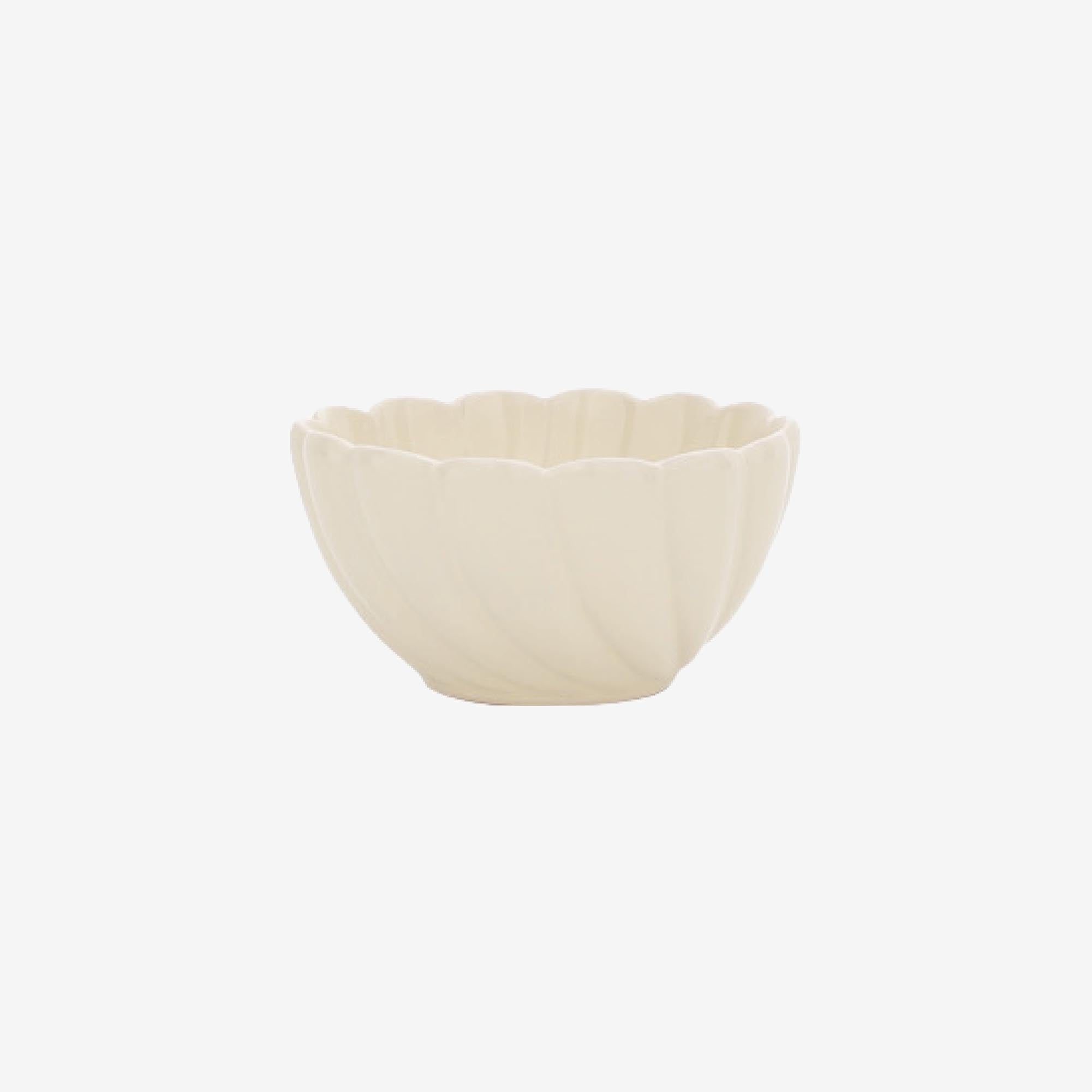 Swirl Edge Ceramic Bowl