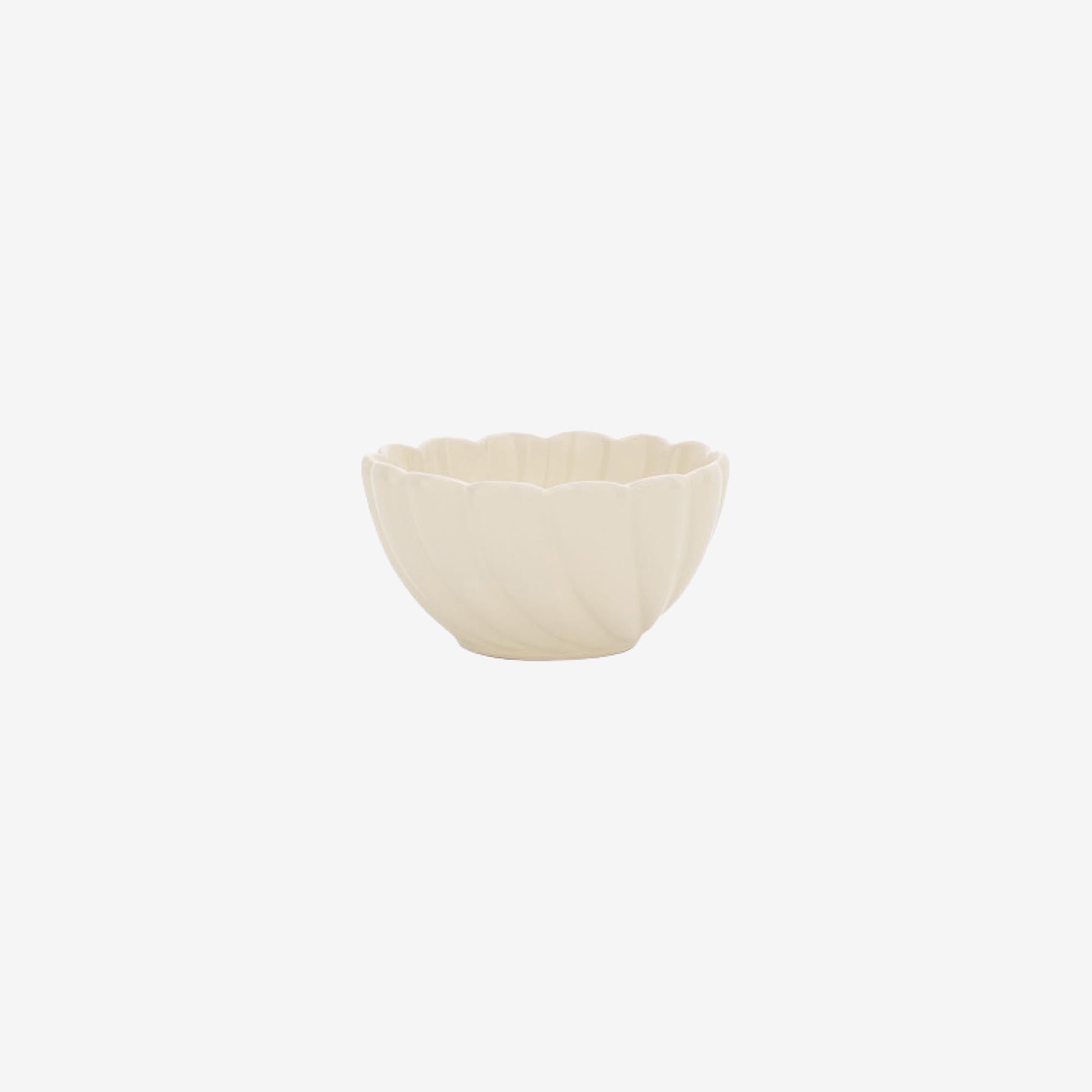 Swirl Edge Ceramic Bowl