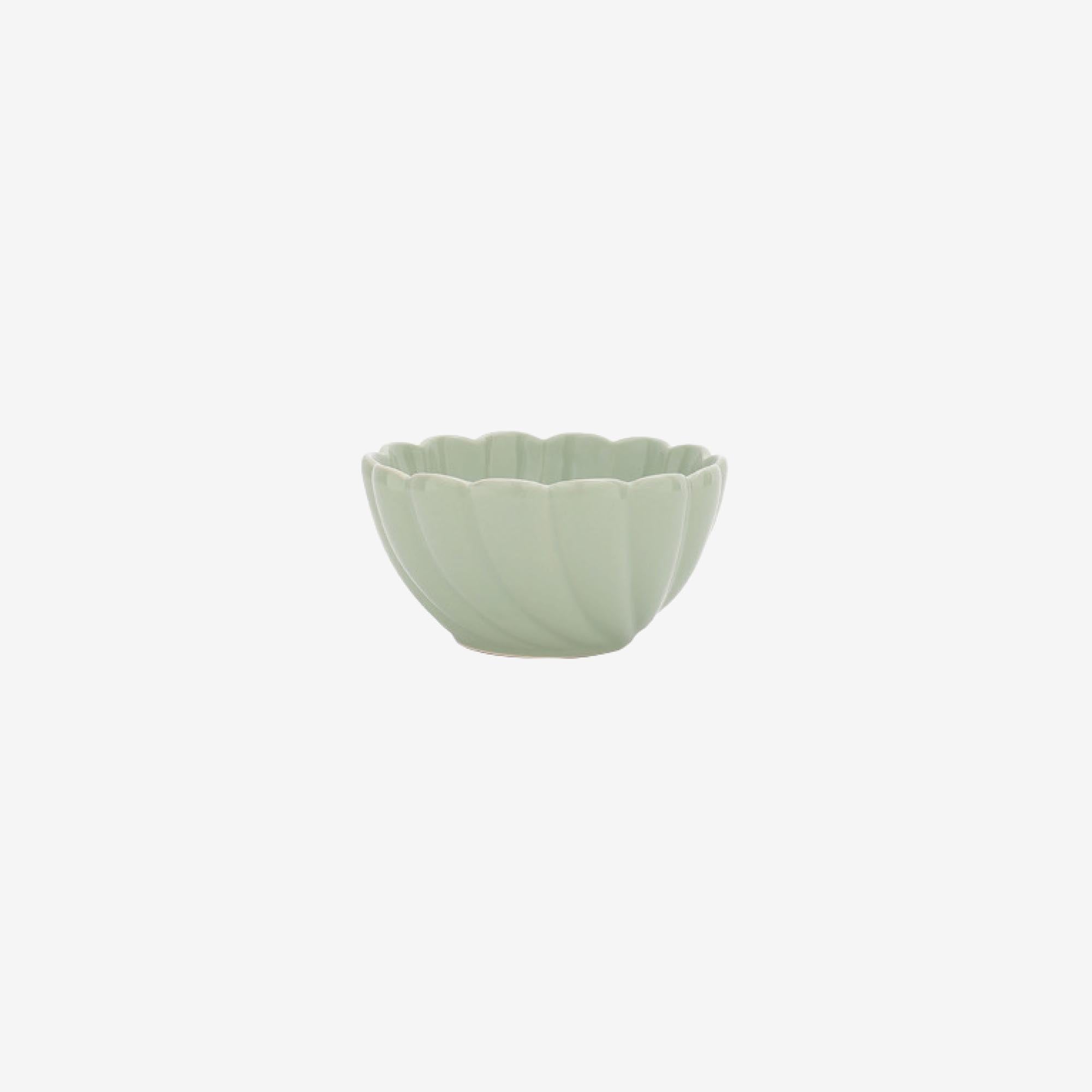 Swirl Edge Ceramic Bowl