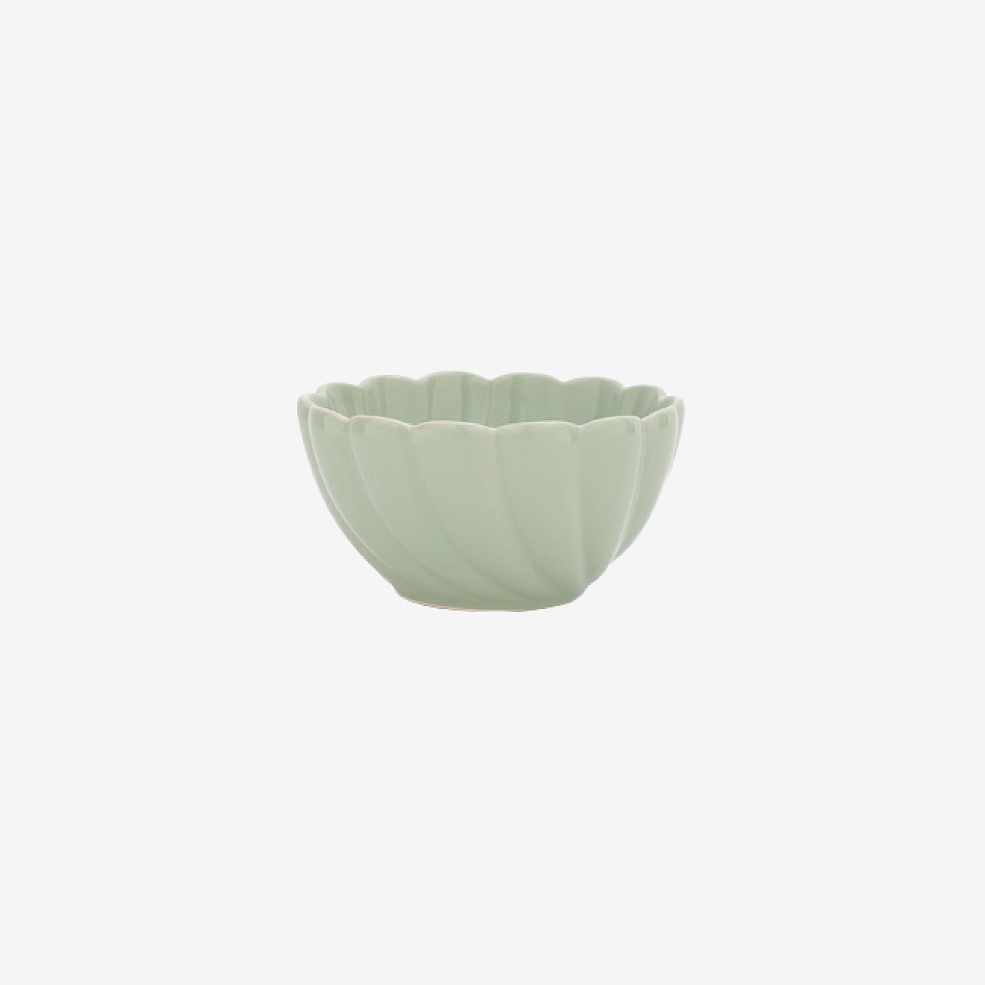 Swirl Edge Ceramic Bowl