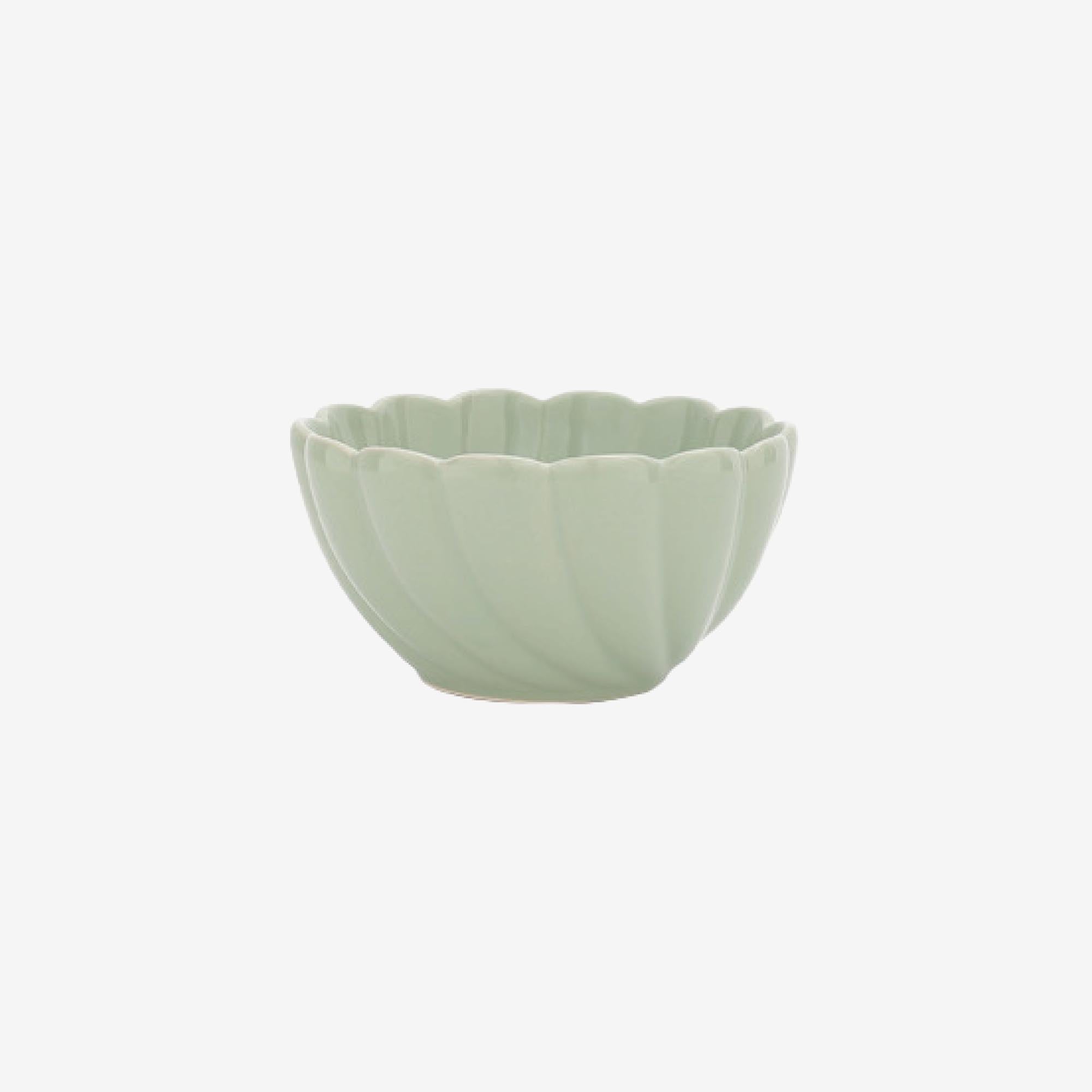 Swirl Edge Ceramic Bowl