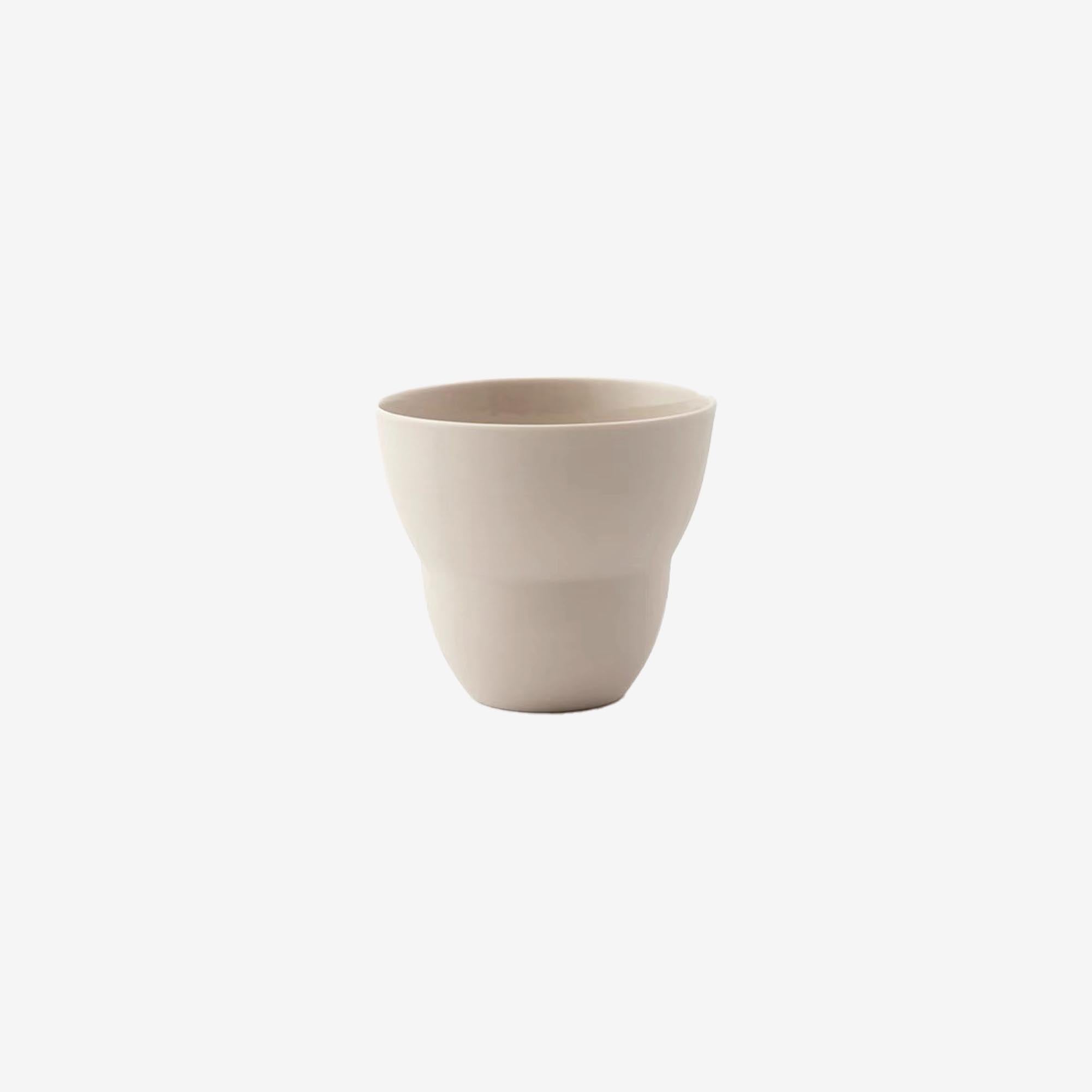 Curved Ceramic Cup