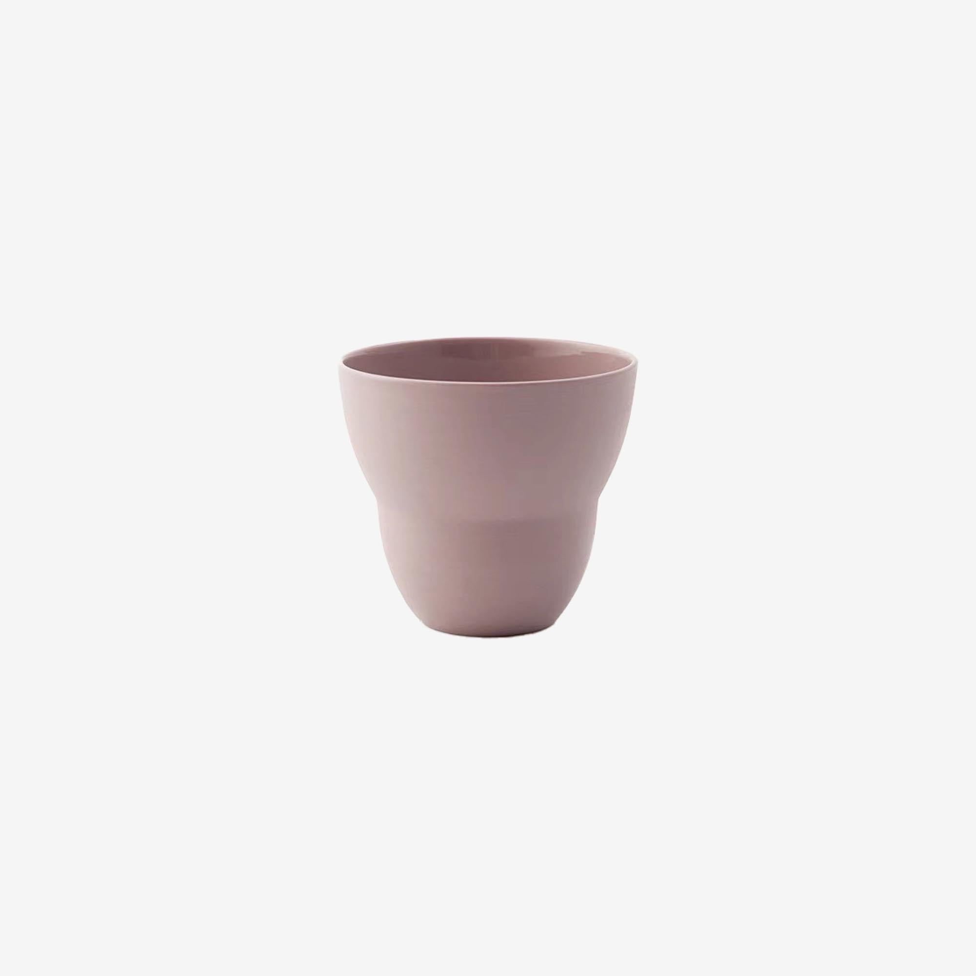 Curved Ceramic Cup