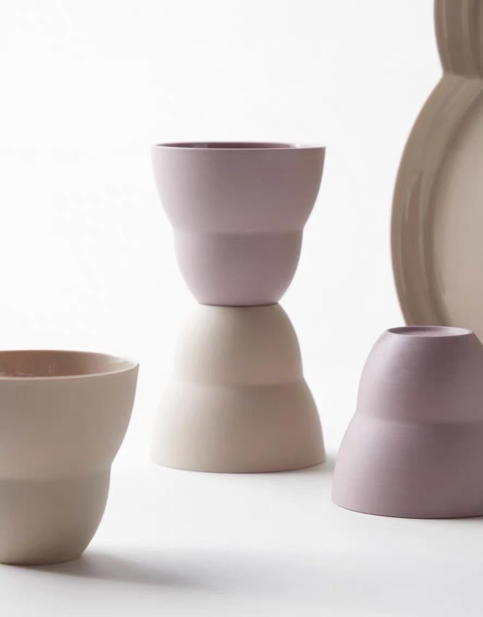 Curved Ceramic Cup