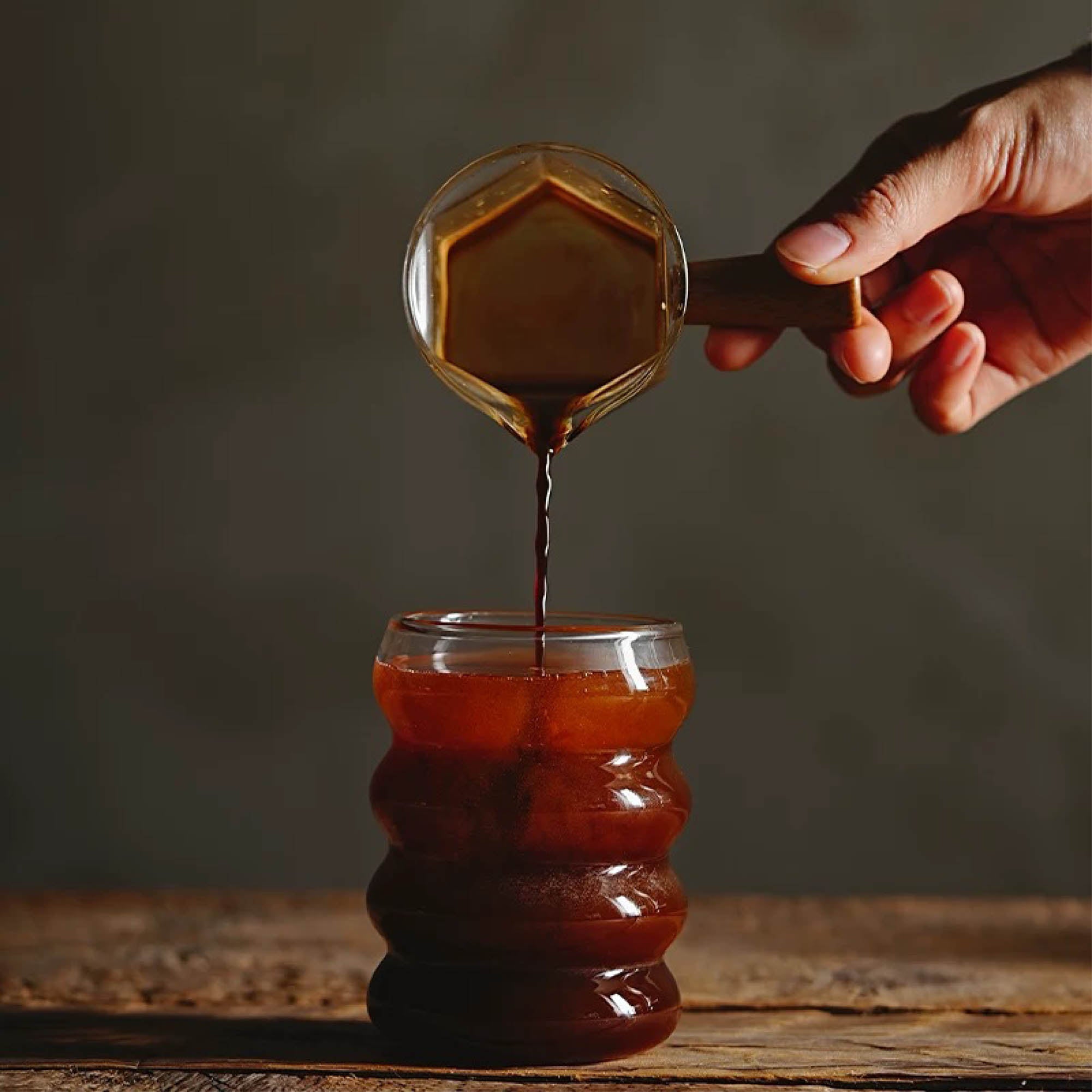 Bubble Glass Cup