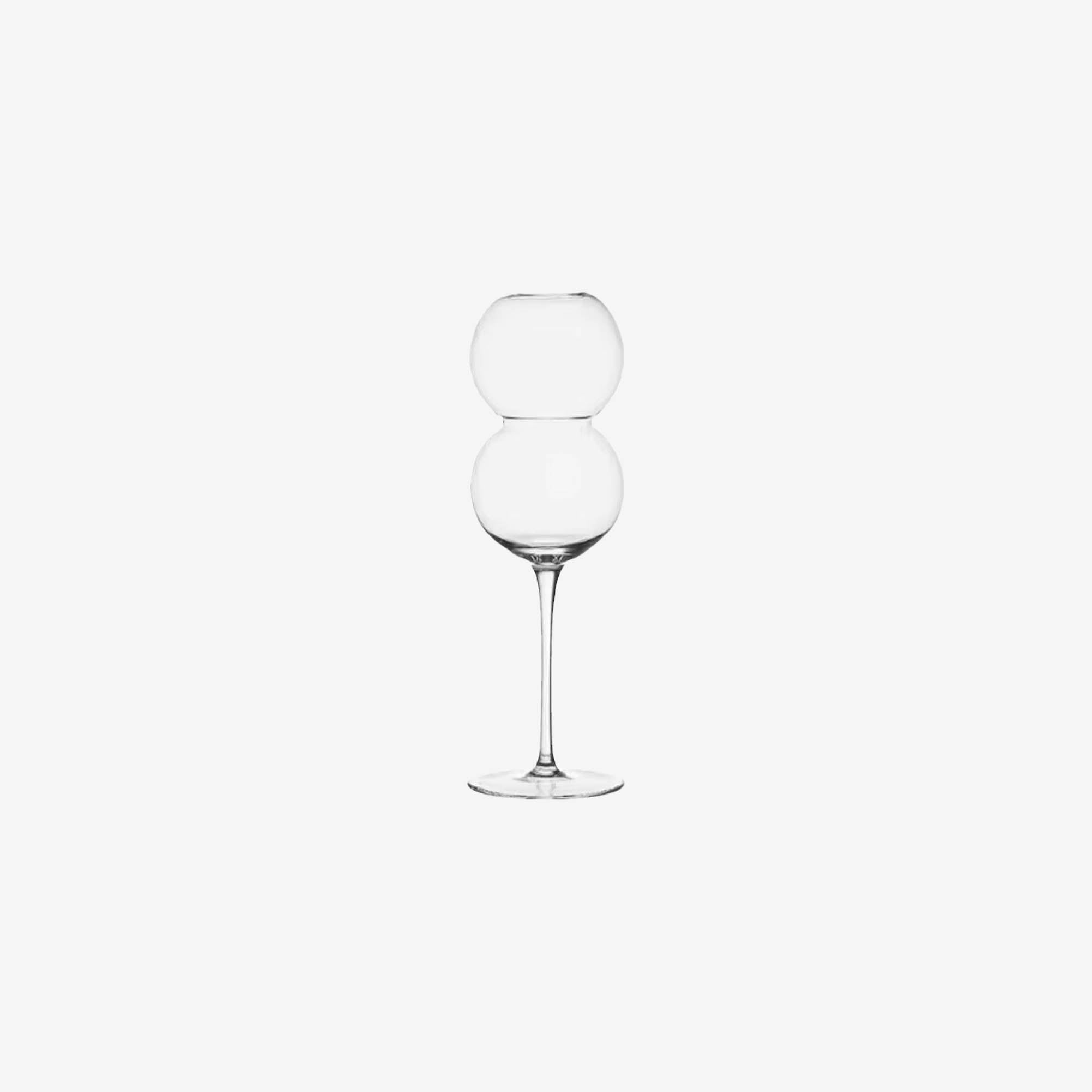 Bubble Wine Glass