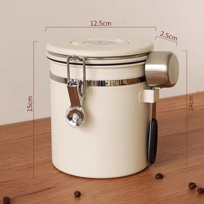 Metal Storage Jar