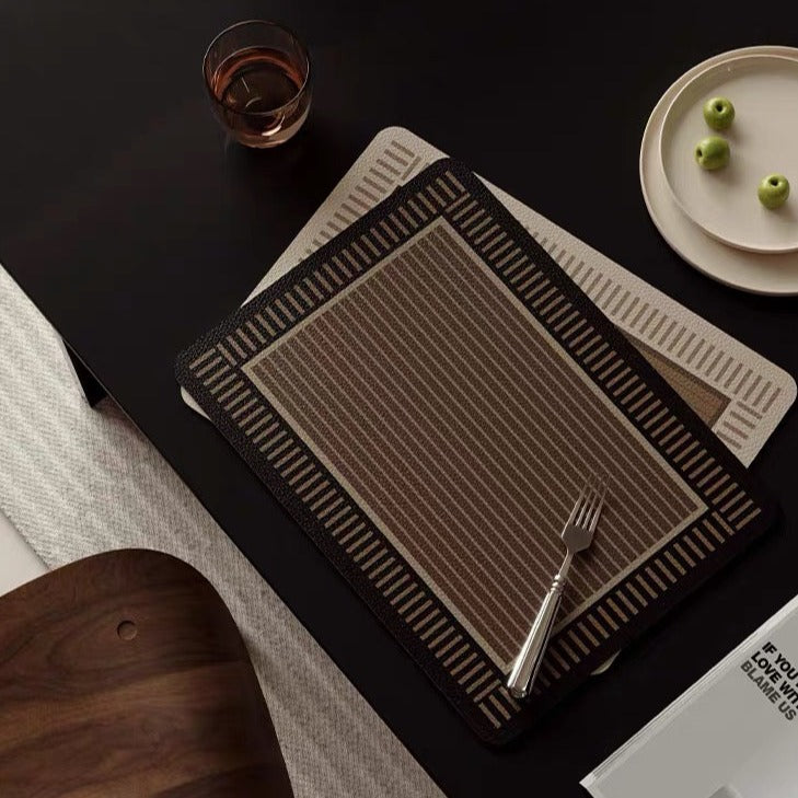 Striped Frame Placemat