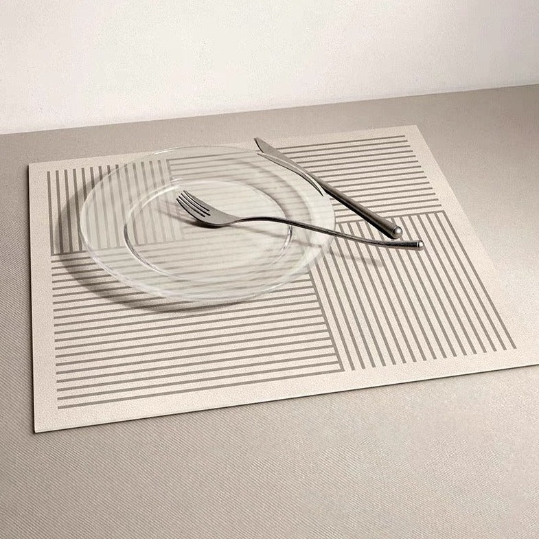 Graphic Striped Placemat