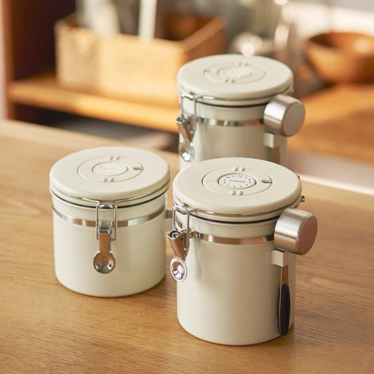 Metal Storage Jar