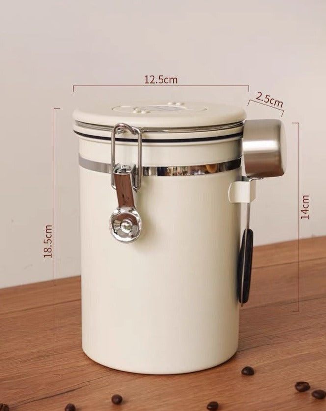 Metal Storage Jar