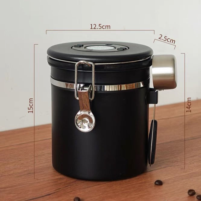 Metal Storage Jar