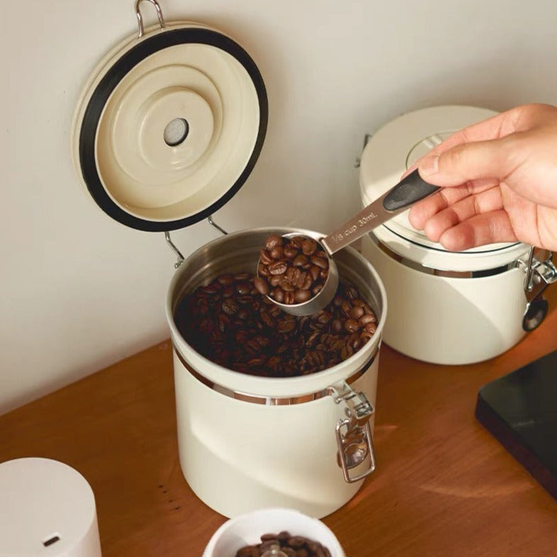 Metal Storage Jar