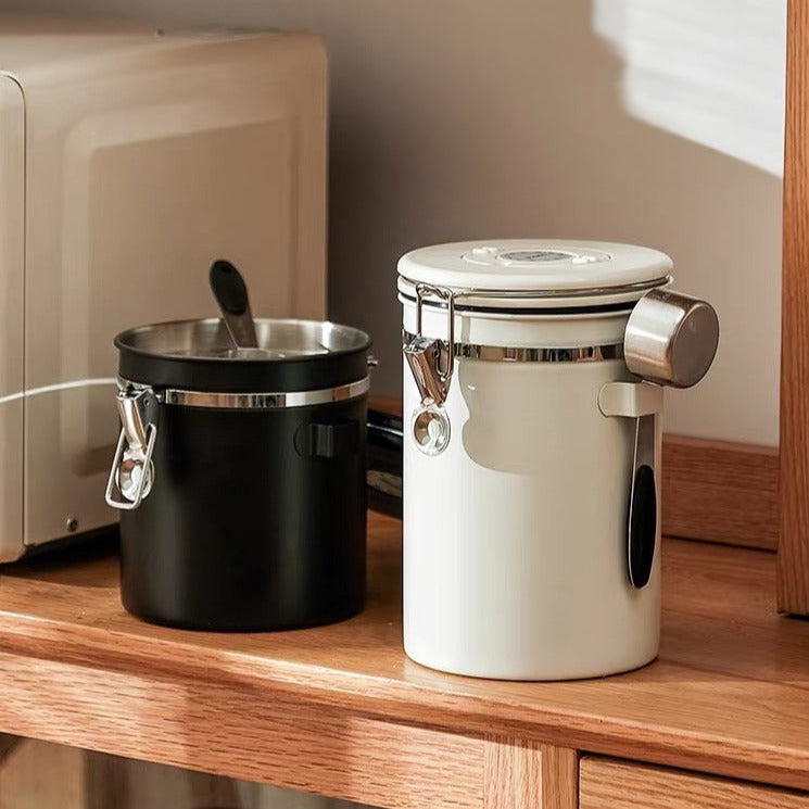Metal Storage Jar