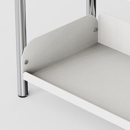 White Metal Rack