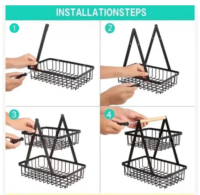 Layered Metal Basket