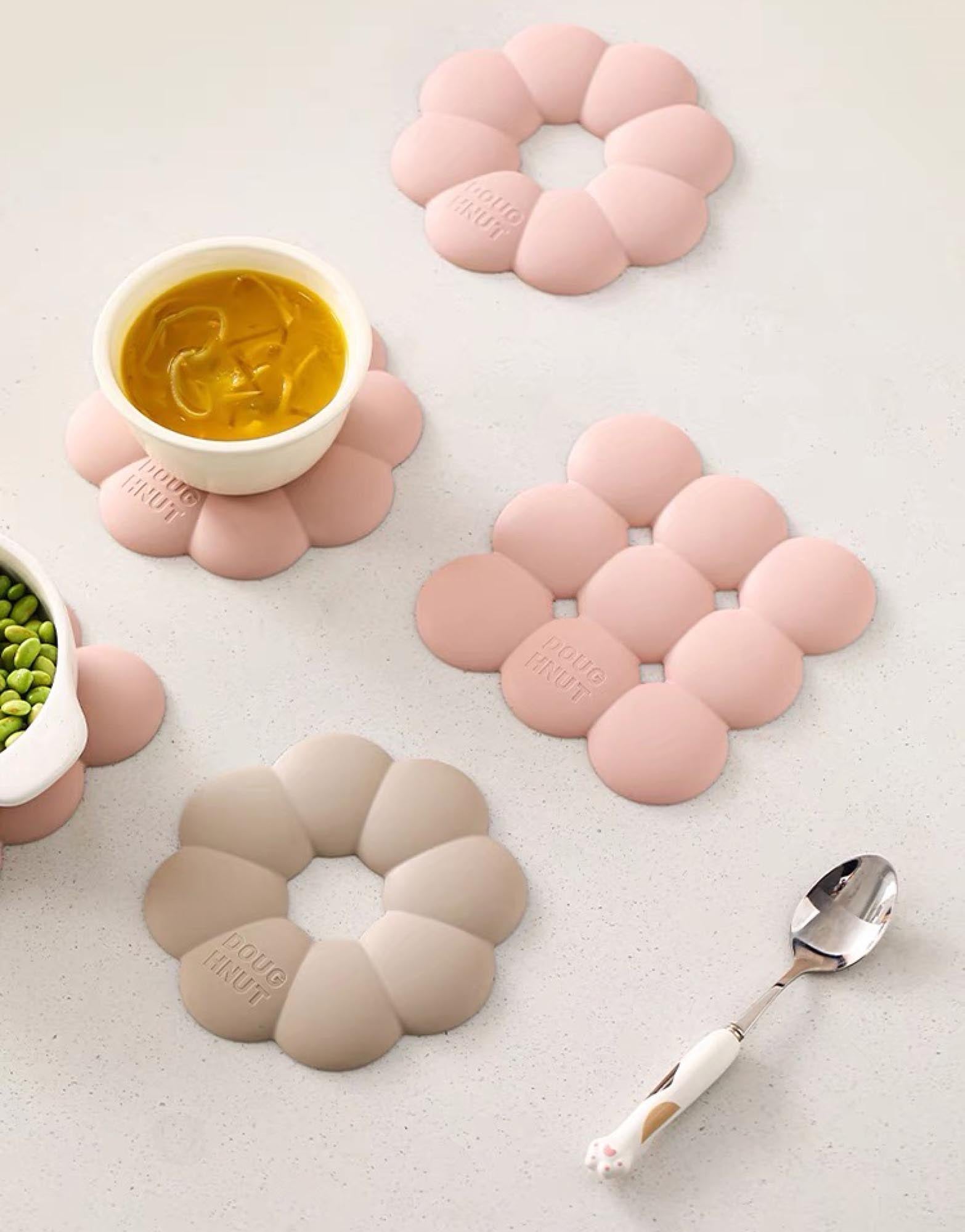 Doughnut Silicone Round Trivet