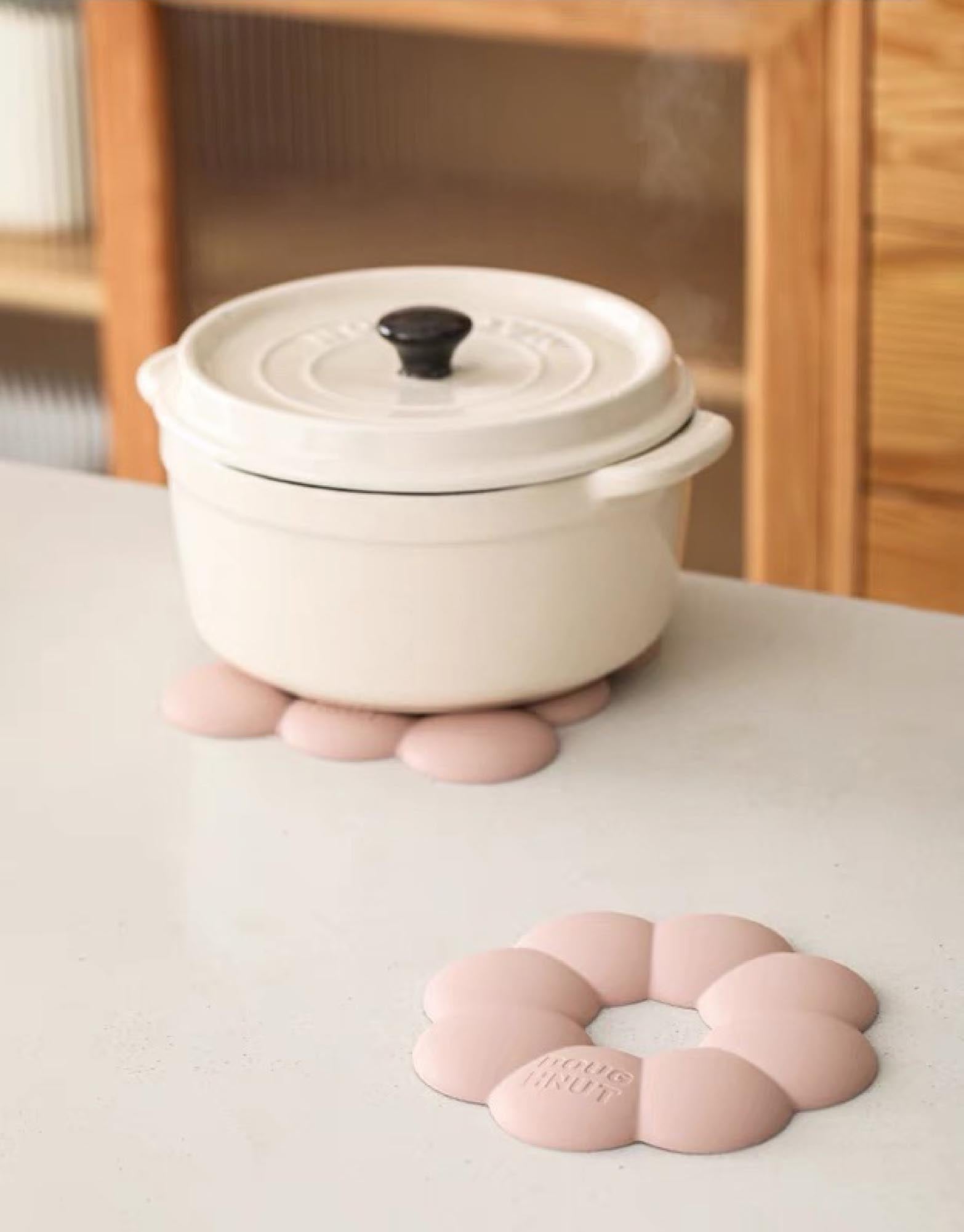 Doughnut Silicone Round Trivet