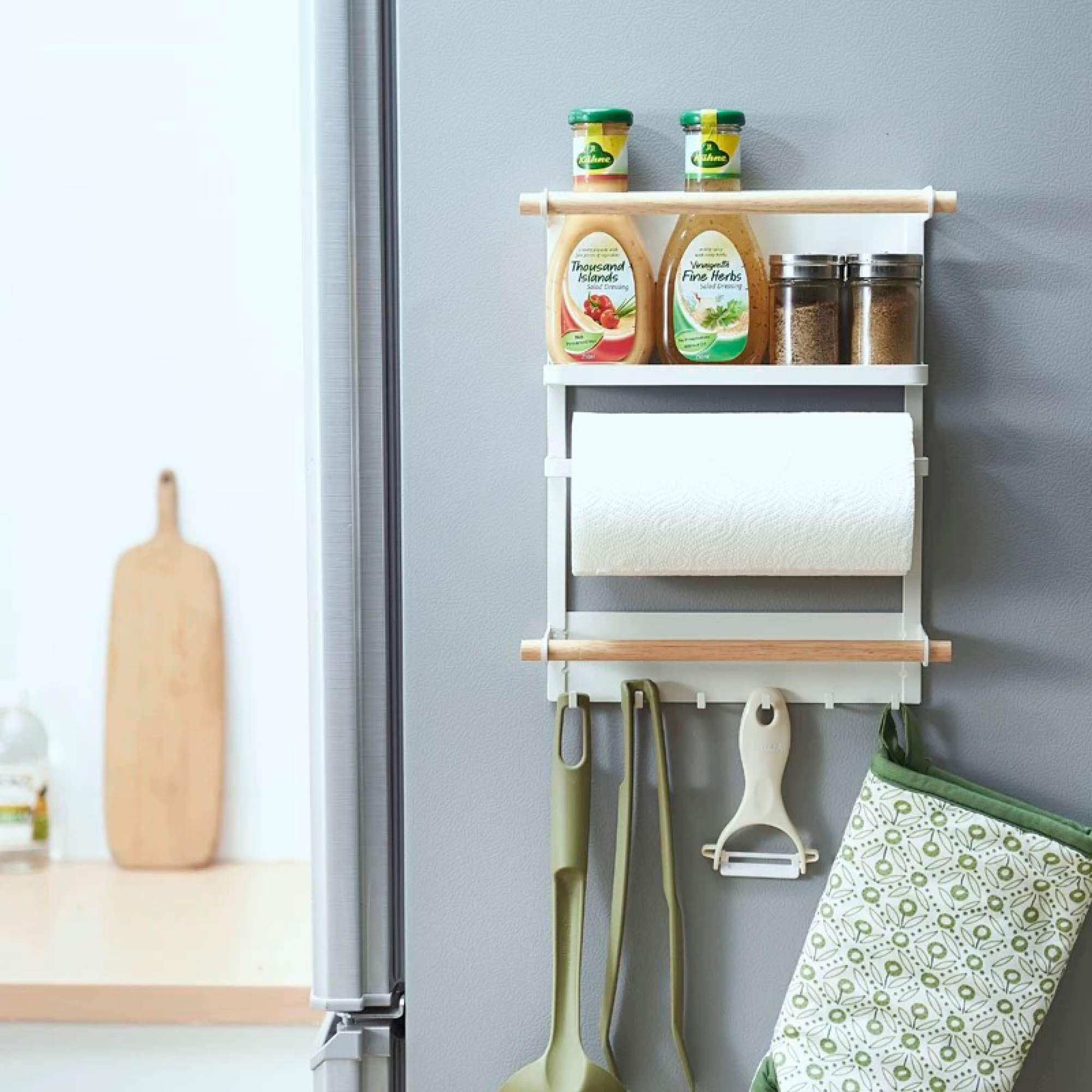 Magnetic Kitchen Storage Rack