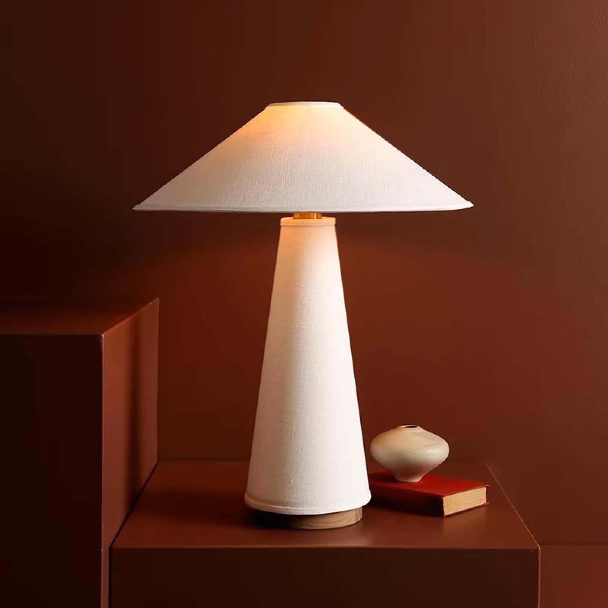 Coni White Table Lamp