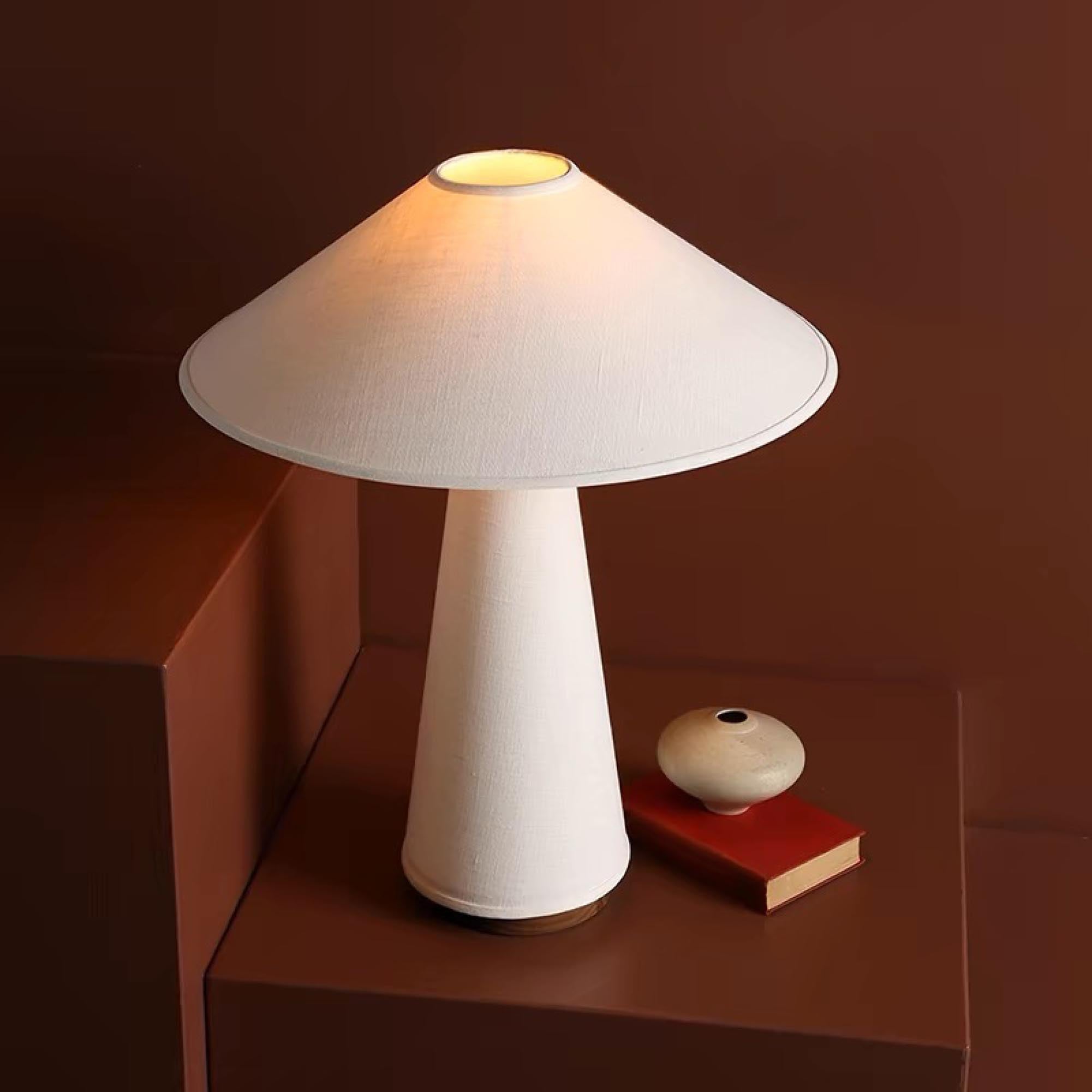 Coni White Table Lamp