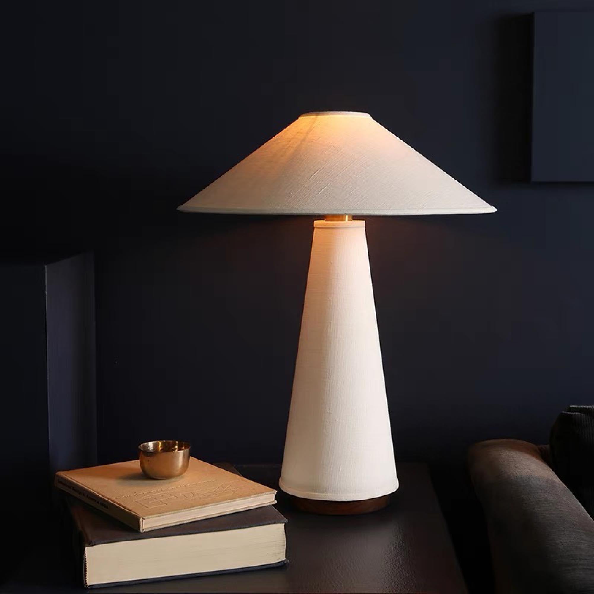 Coni White Table Lamp