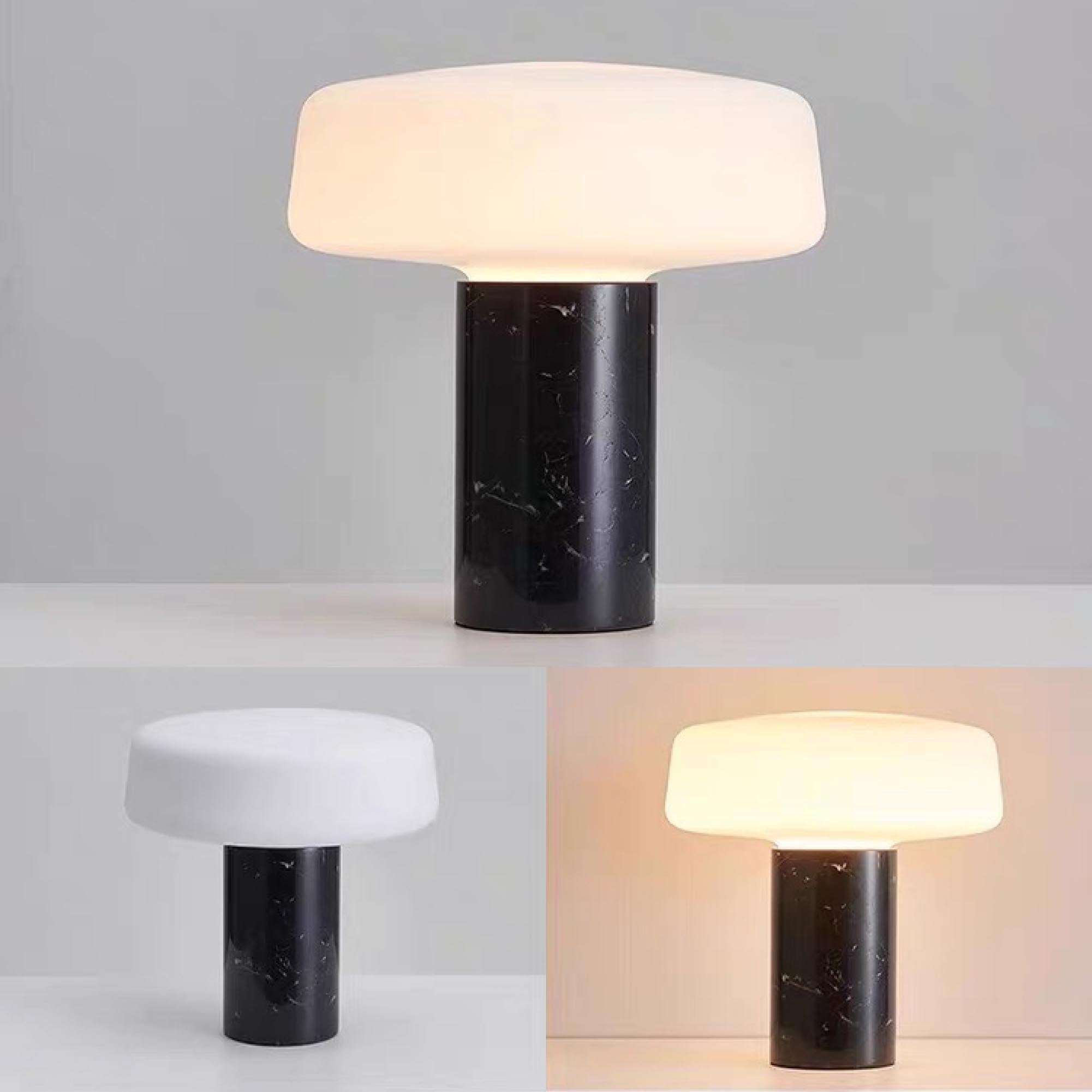 Moon Stone Table Lamp